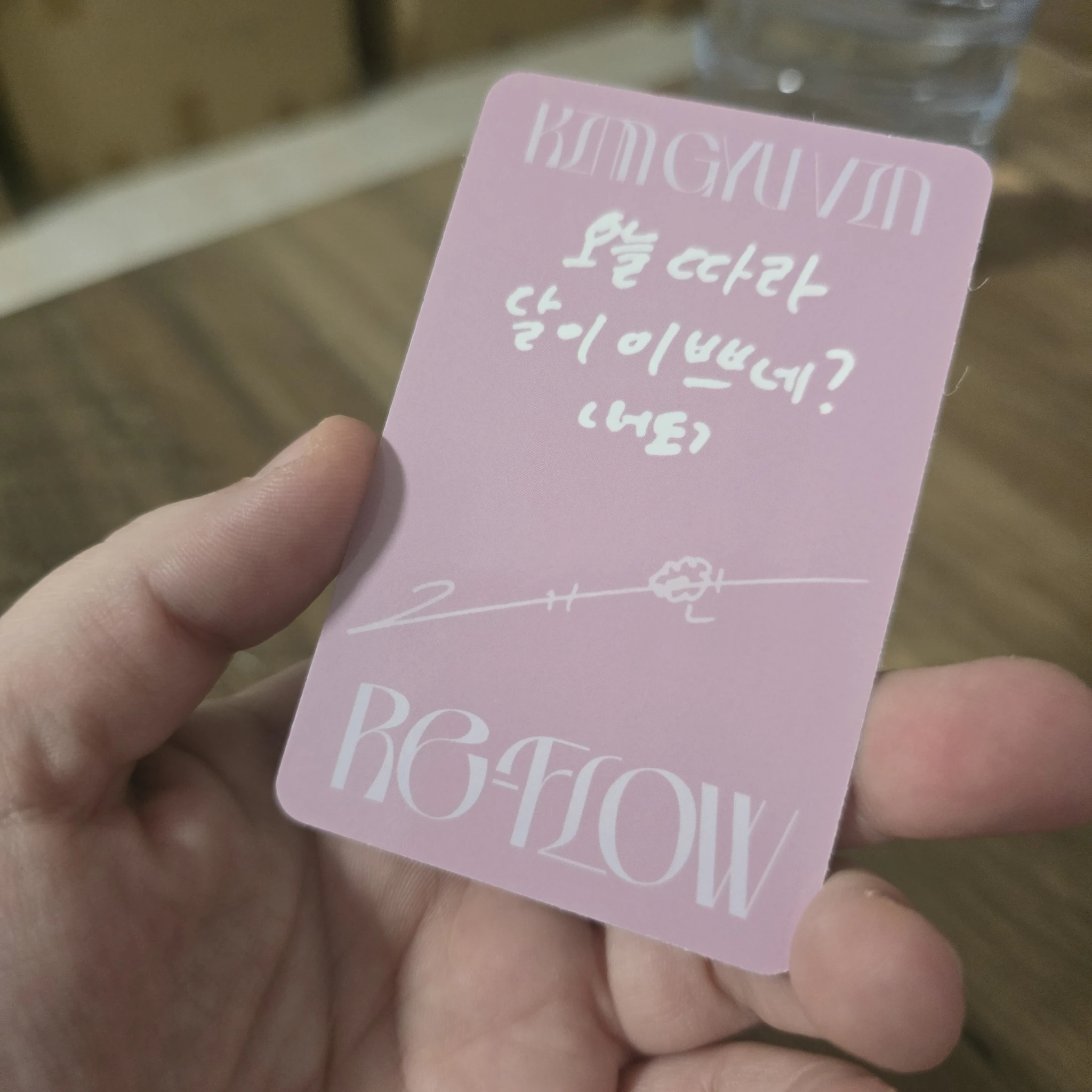ZEROBASEONE Gyuvin ZEROBASEONE - Gyuvin - RE-FLOW Album album photocard listing photo 2