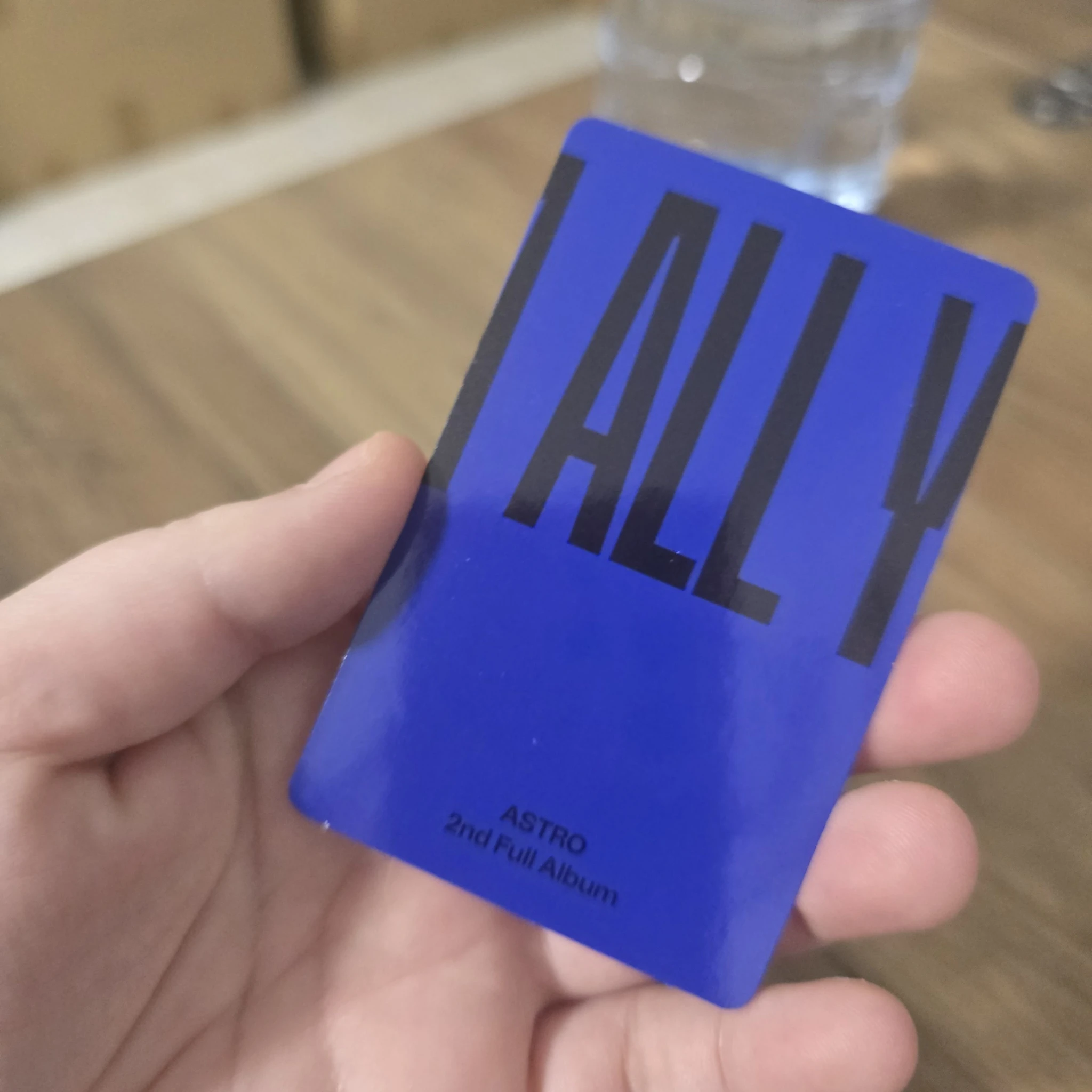 ASTRO Rocky ASTRO - Rocky - All Yours Album album photocard me version A version listing photo 2