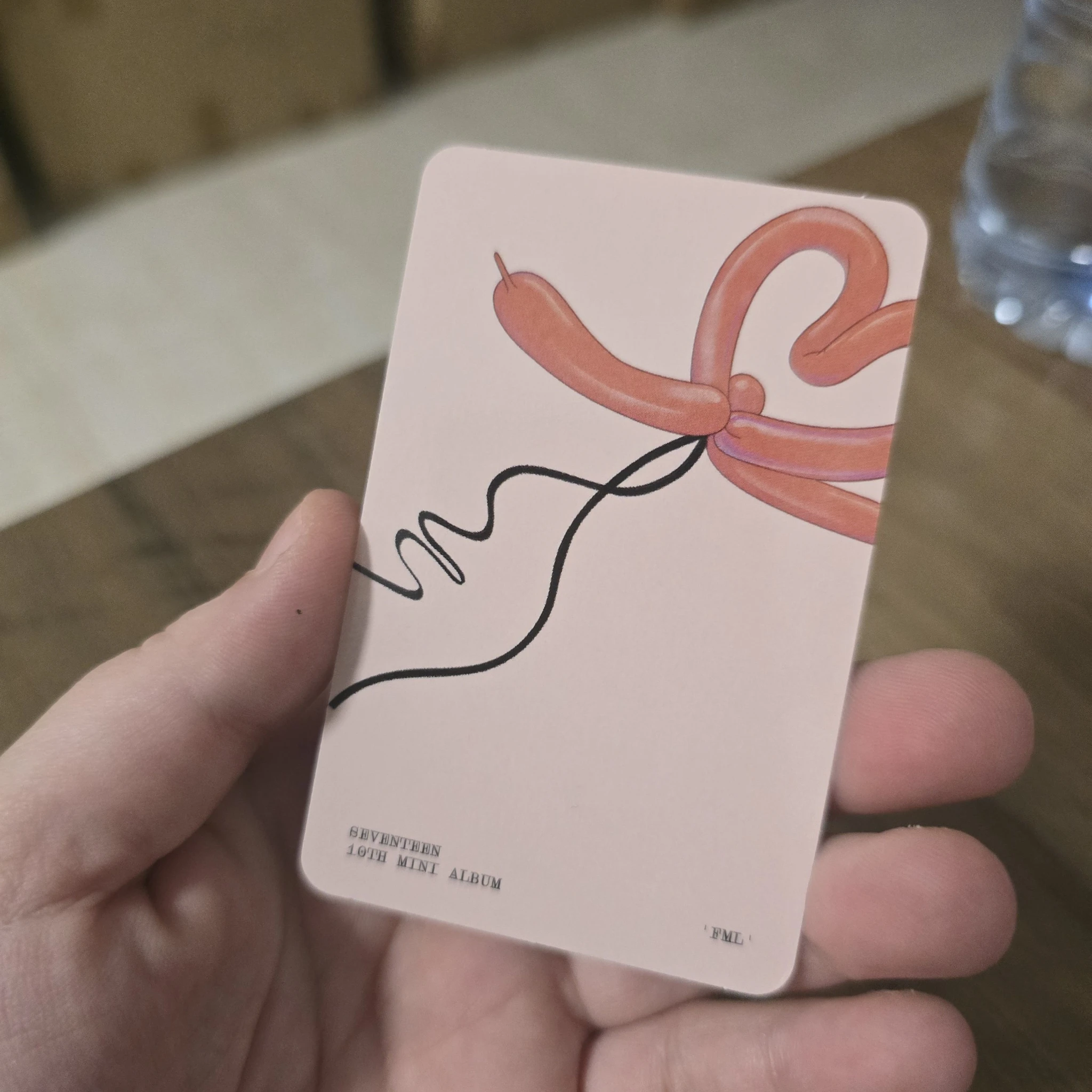 SEVENTEEN Vernon SEVENTEEN - Vernon - FML Album album photocard carat version listing photo 2