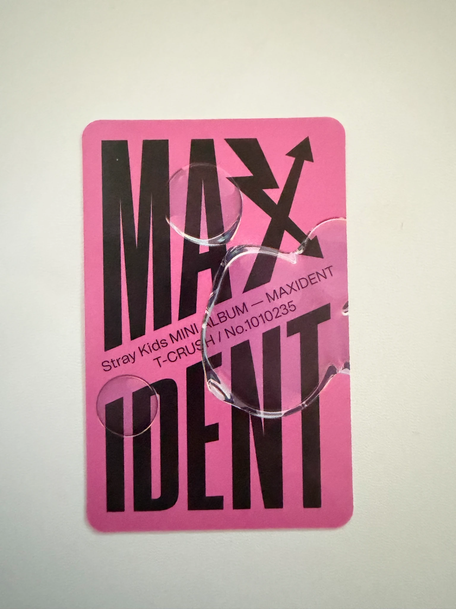 Stray Kids I.N Stray Kids - I.N - Maxident Album album photocard listing photo 2