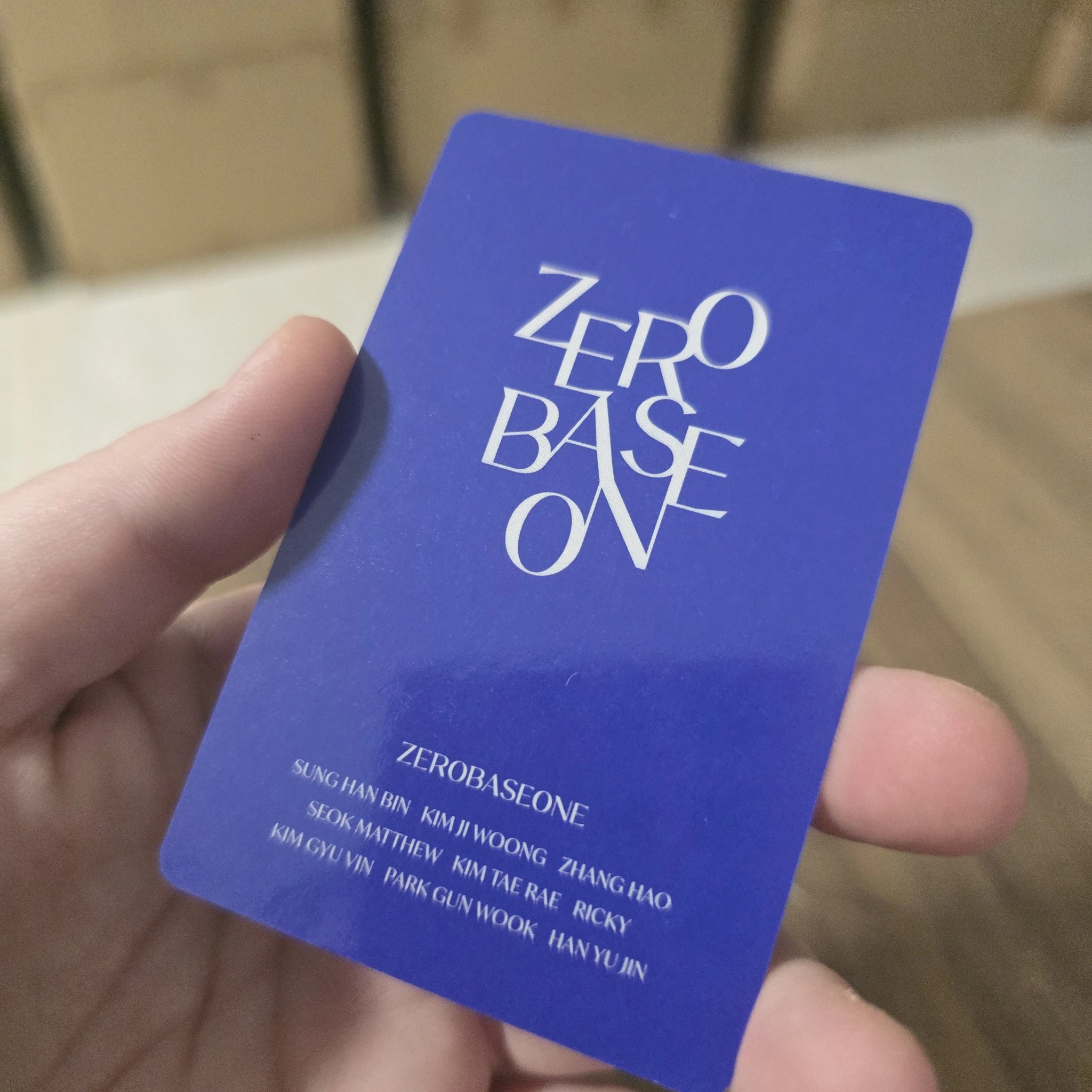 ZEROBASEONE Yujin ZEROBASEONE - Yujin - Lightstick Other photocard set pob (pre-order benefit) listing photo 2