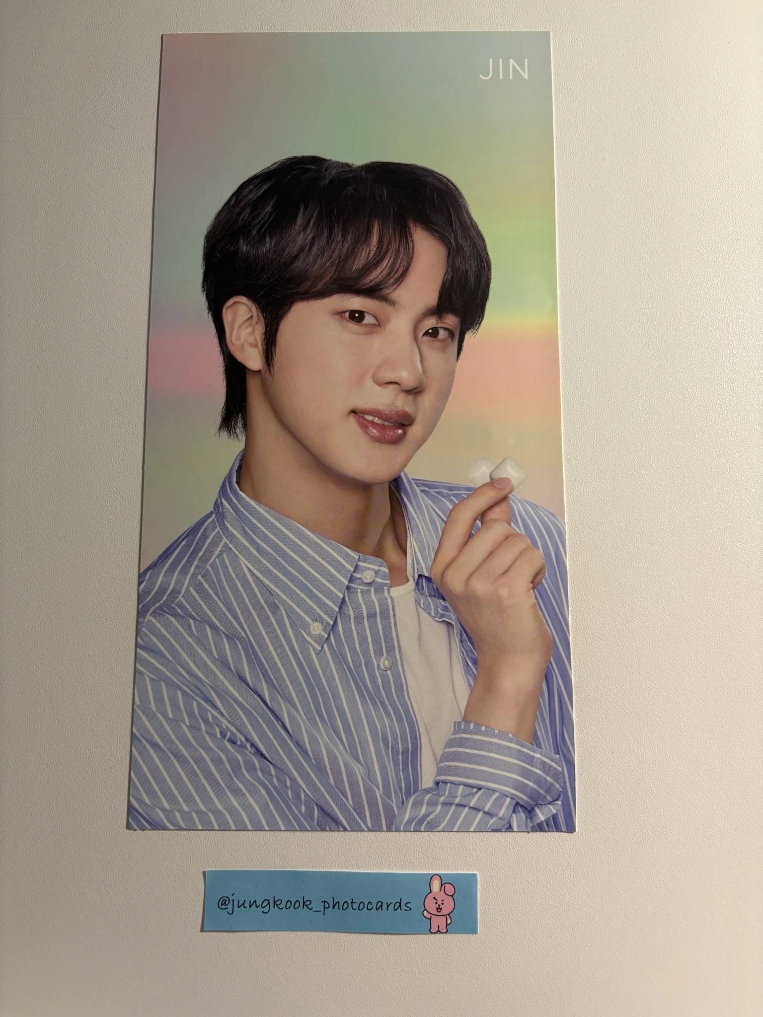 BTS Jin BTS - Jin - Xylitol Other double-sided brand collaboration poster xylitol listing photo 2