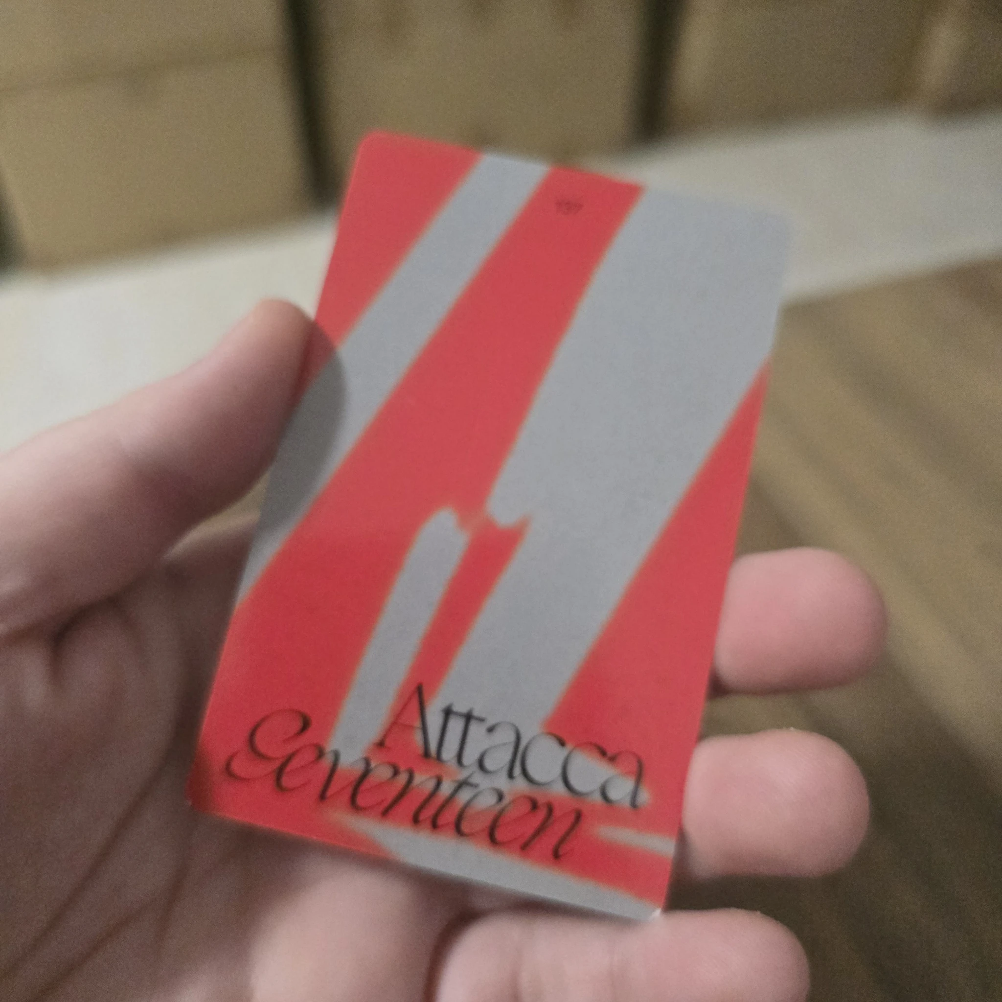 SEVENTEEN Vernon SEVENTEEN - Vernon - Attacca Album album photocard carat ver. listing photo 2