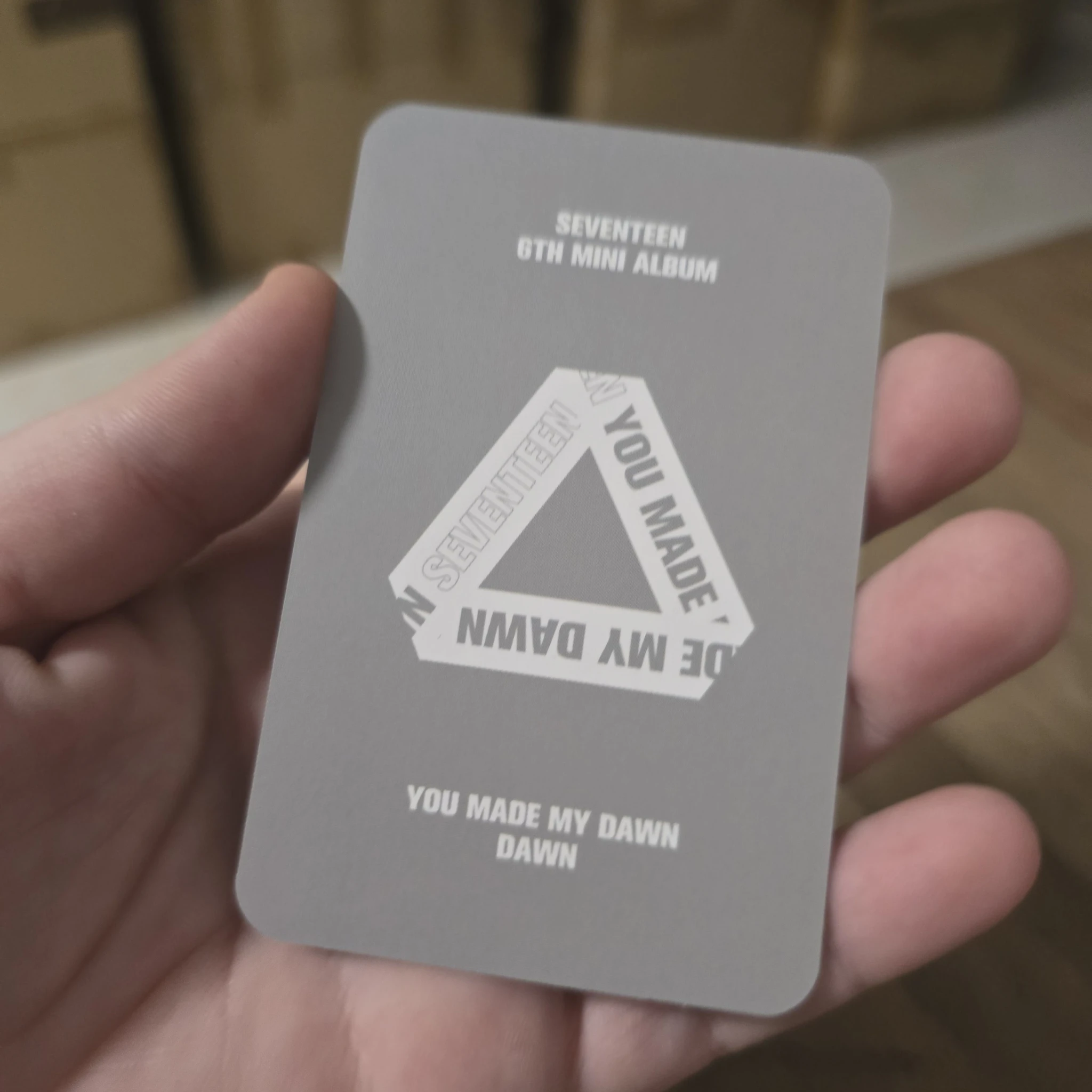 SEVENTEEN Vernon SEVENTEEN - Vernon - You Made My Dawn Album album photocard dawn version listing photo 2