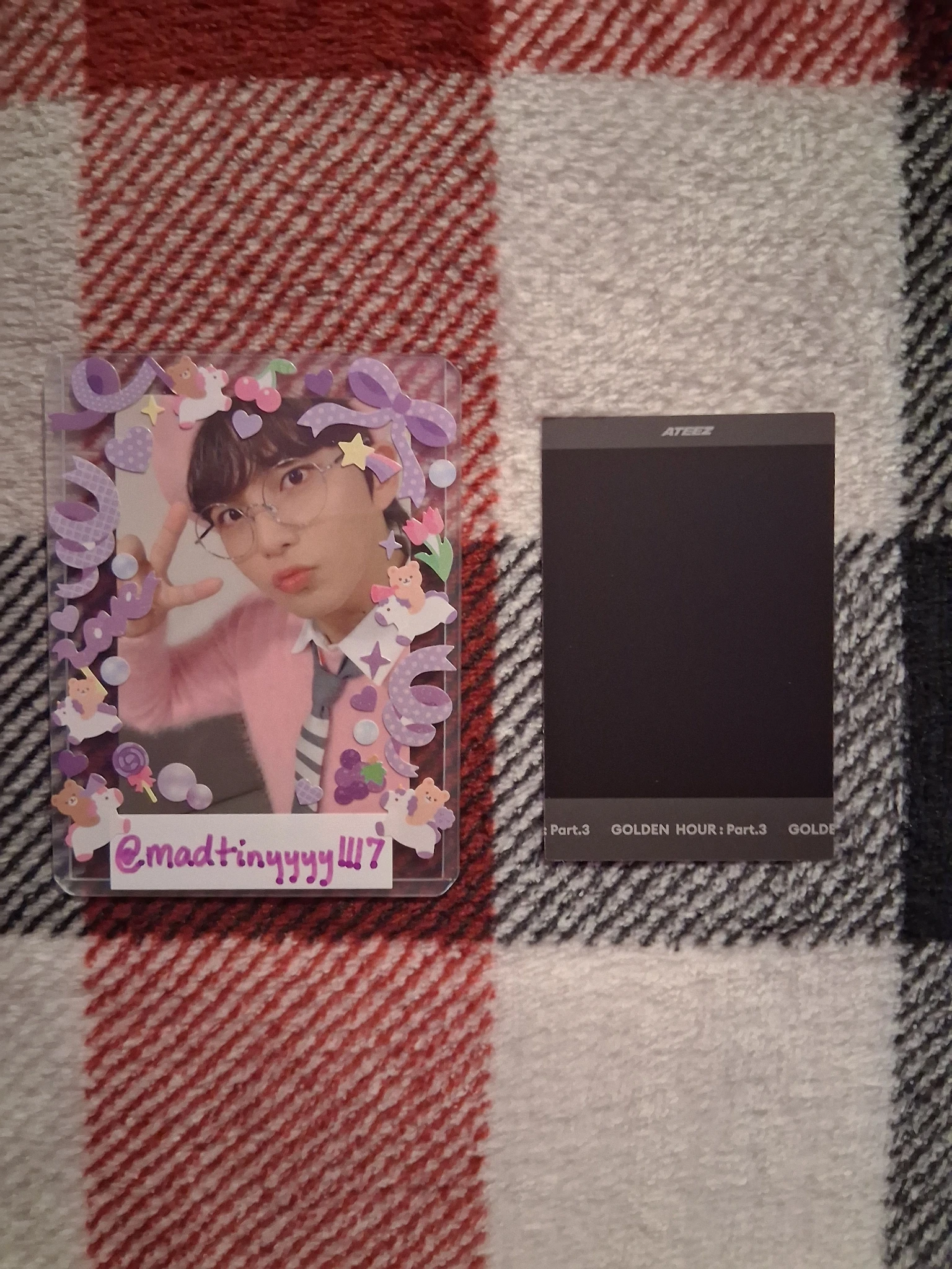 ATEEZ Jongho ATEEZ - Jongho - Golden Hour : Part.3 Album - Poca Album Polaroid listing photo 2