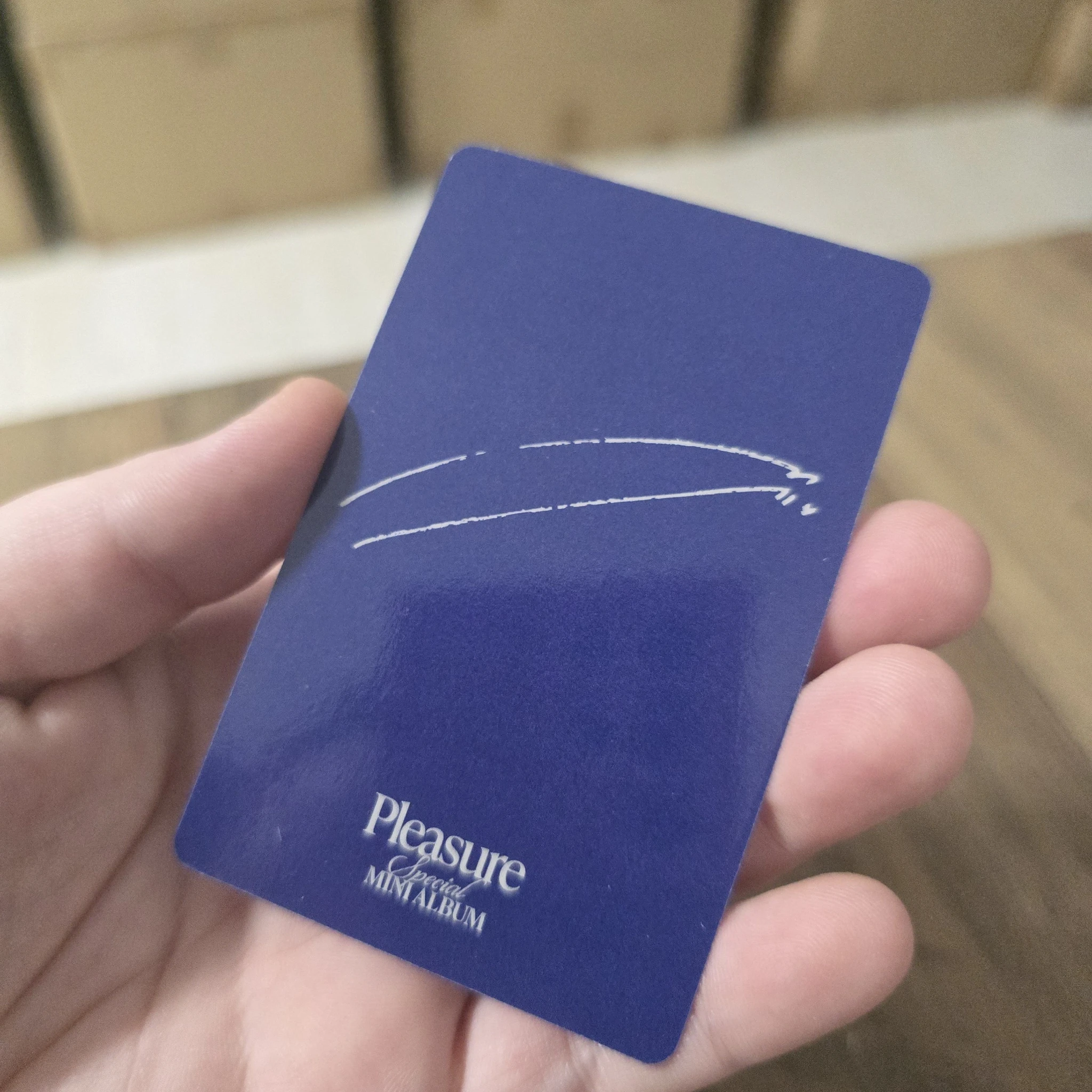 TREASURE Junkyu TREASURE - Junkyu - Pleasure Album album photocard photocard set blue version listing photo 2