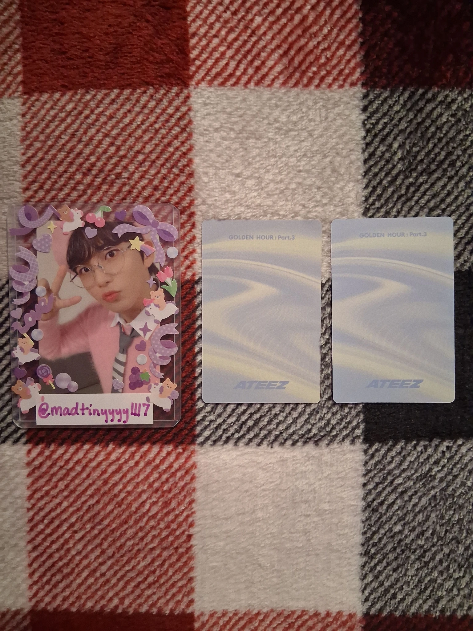 ATEEZ Jongho ATEEZ - Jongho - Golden Hour : Part.3 Album poca album photocard 2 listing photo 2