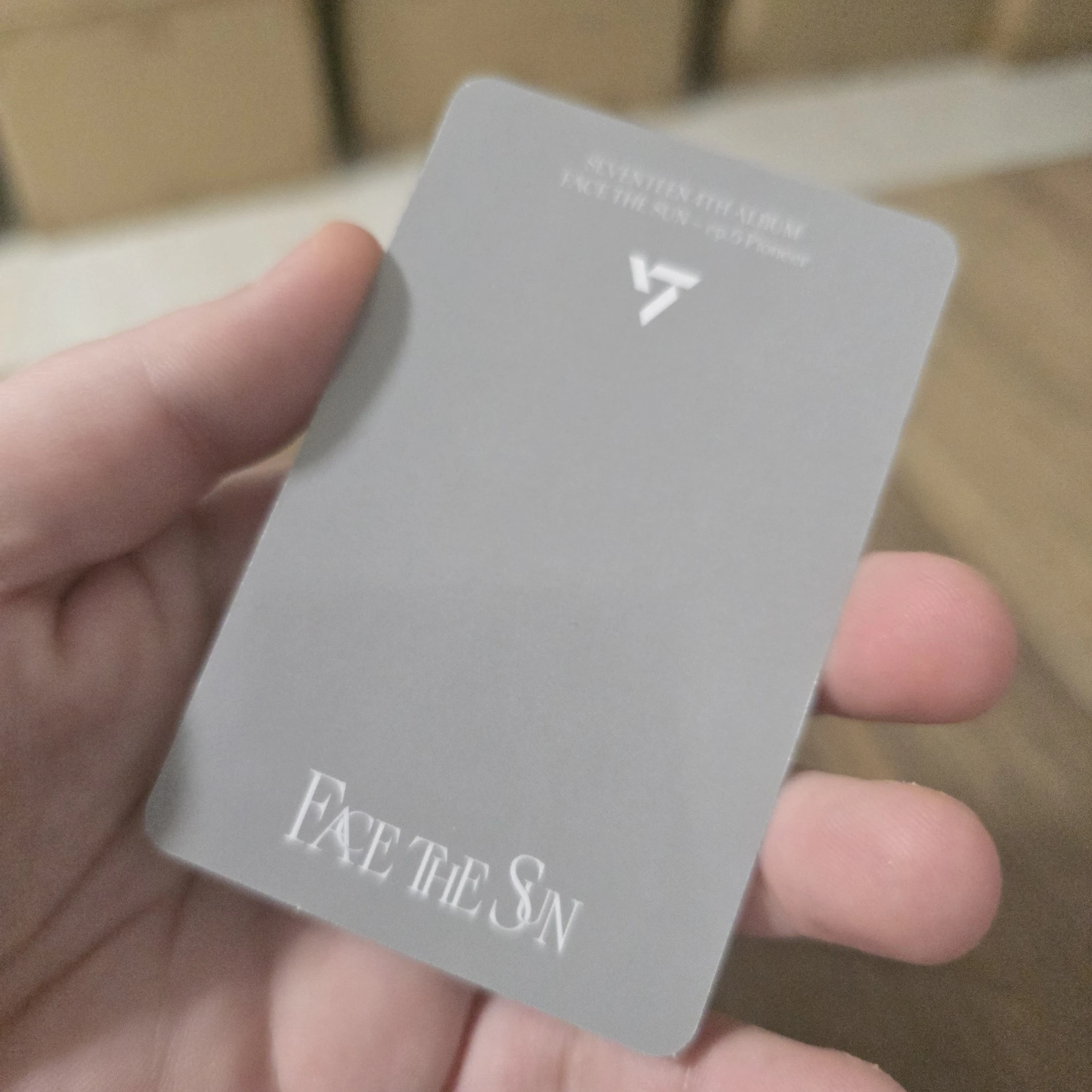 SEVENTEEN Vernon SEVENTEEN - Vernon - Face the Sun Album album photocard pioneer version listing photo 2
