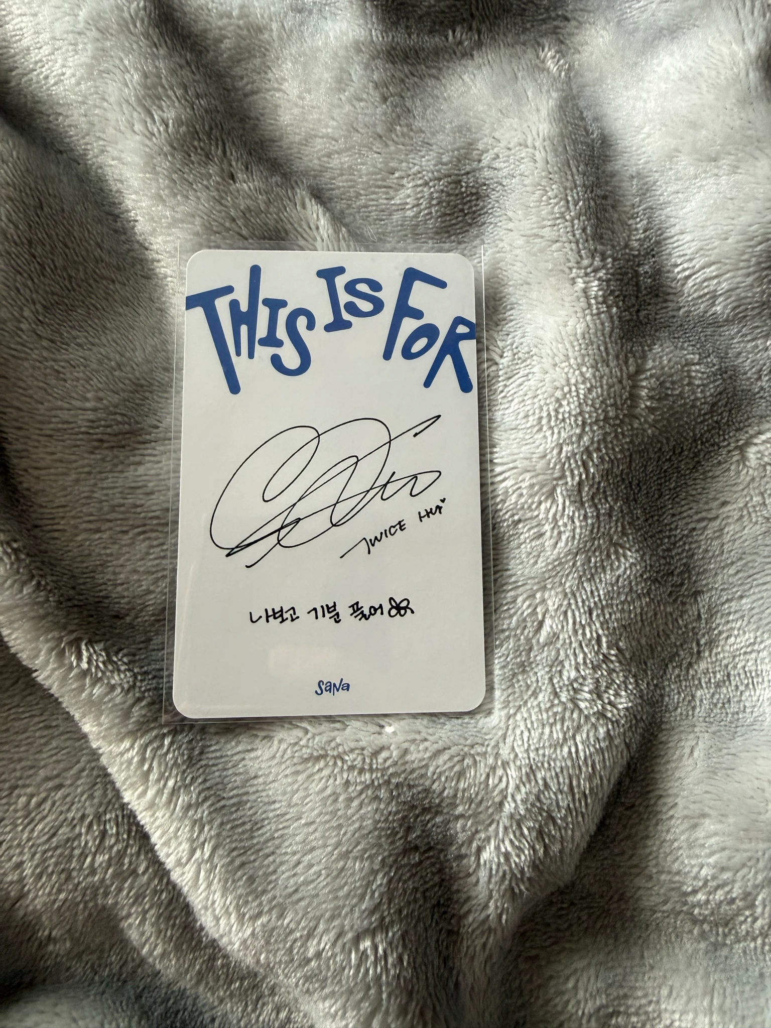 TWICE Sana TWICE-Sana-Album-this is for listing photo 2