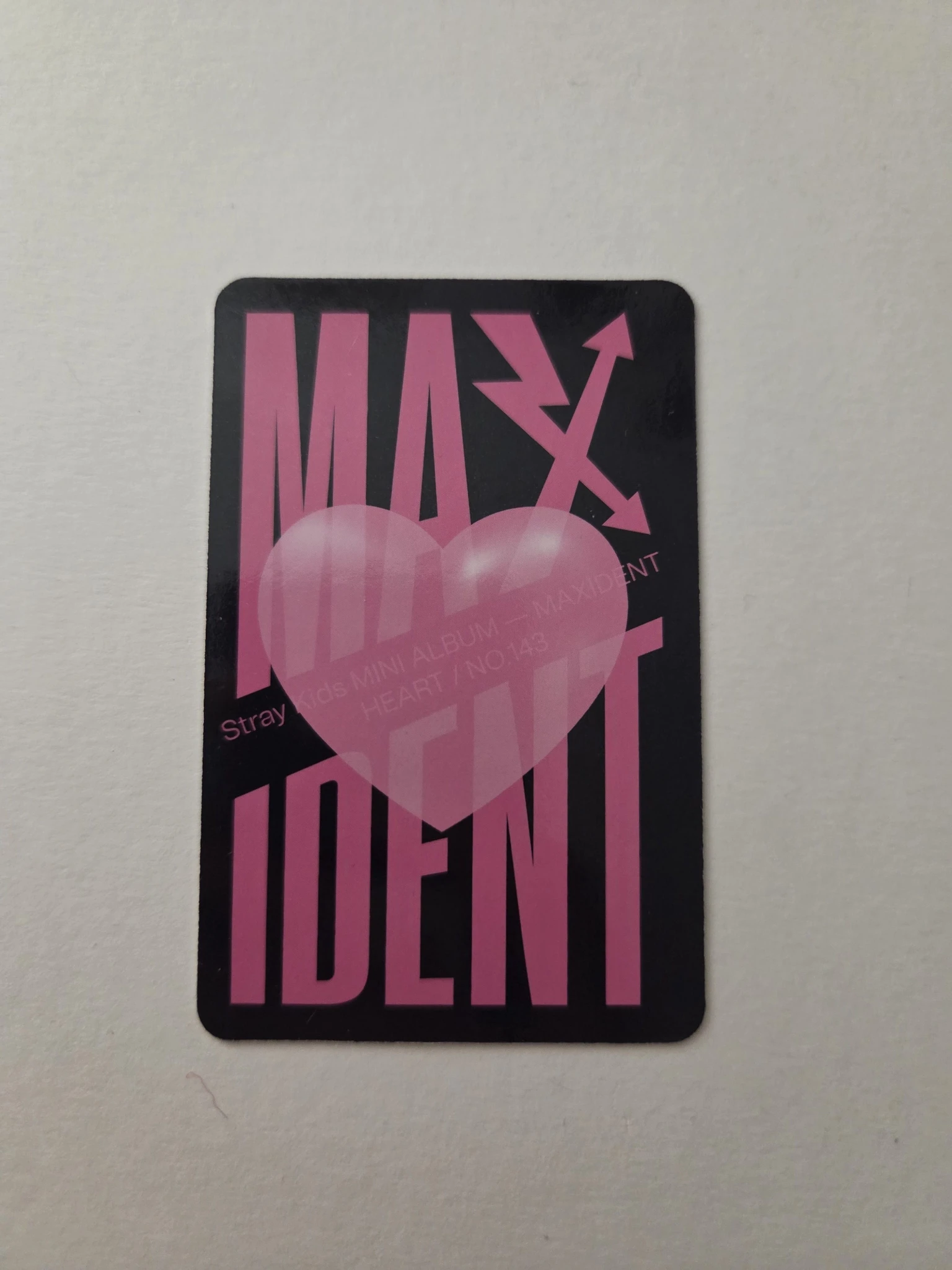 Stray Kids Seungmin Stray Kids - Seungmin - Maxident Album album photocard heart ver. listing photo 2