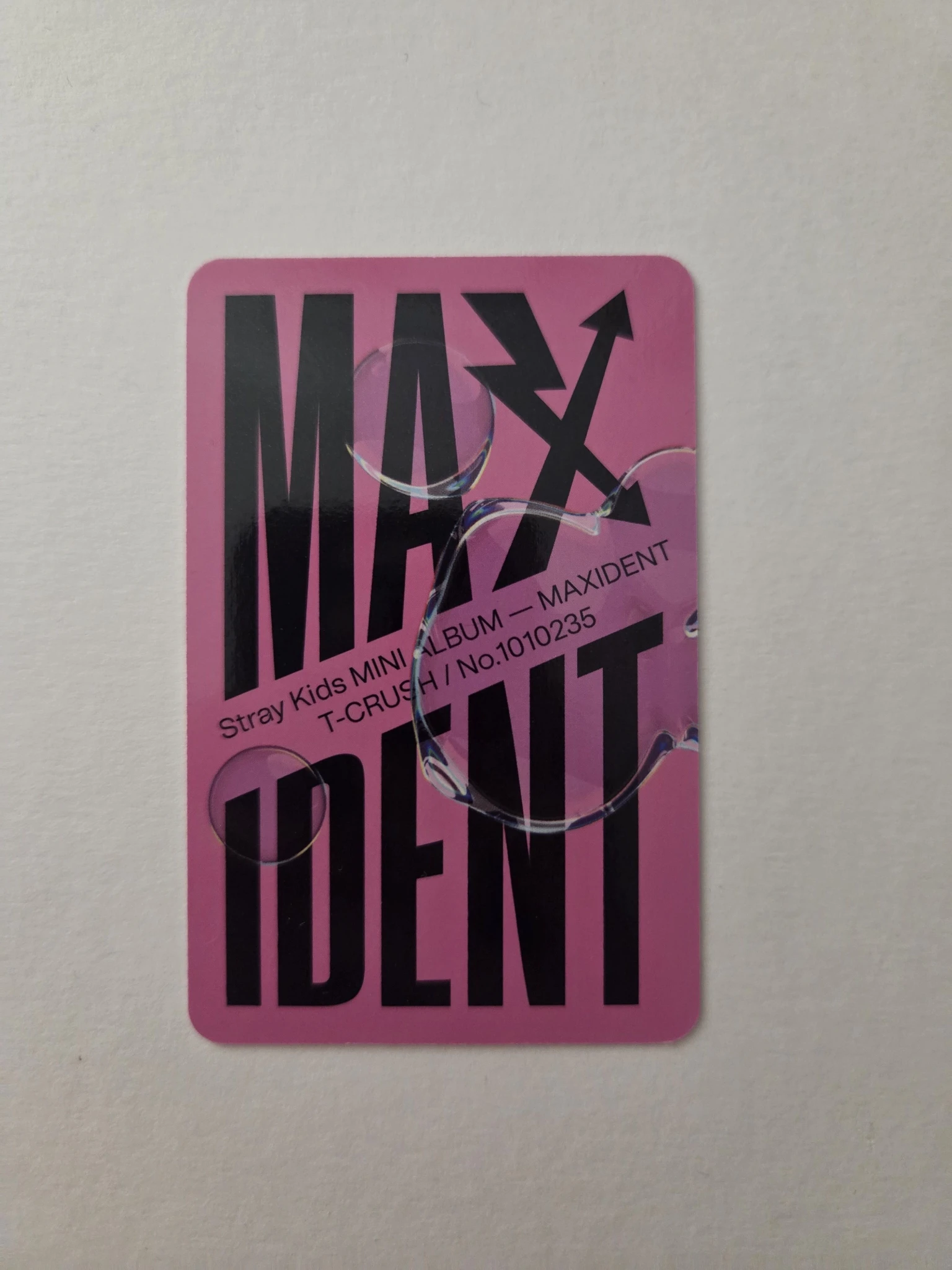 Stray Kids Hyunjin Stray Kids - Hyunjin - Maxident Album album photocard listing photo 2