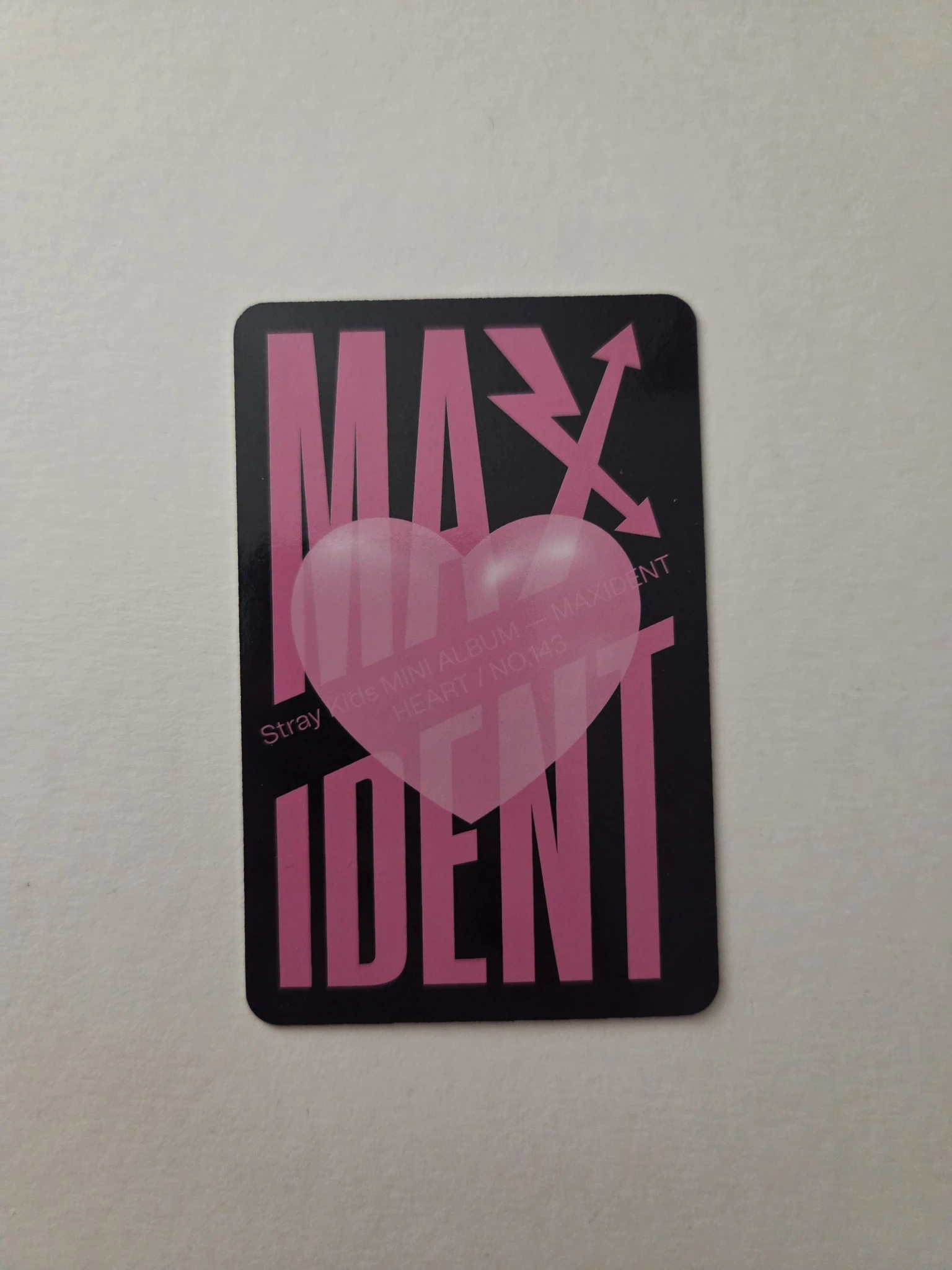 Stray Kids Changbin Stray Kids - Changbin - Maxident Album heart ver. listing photo 2