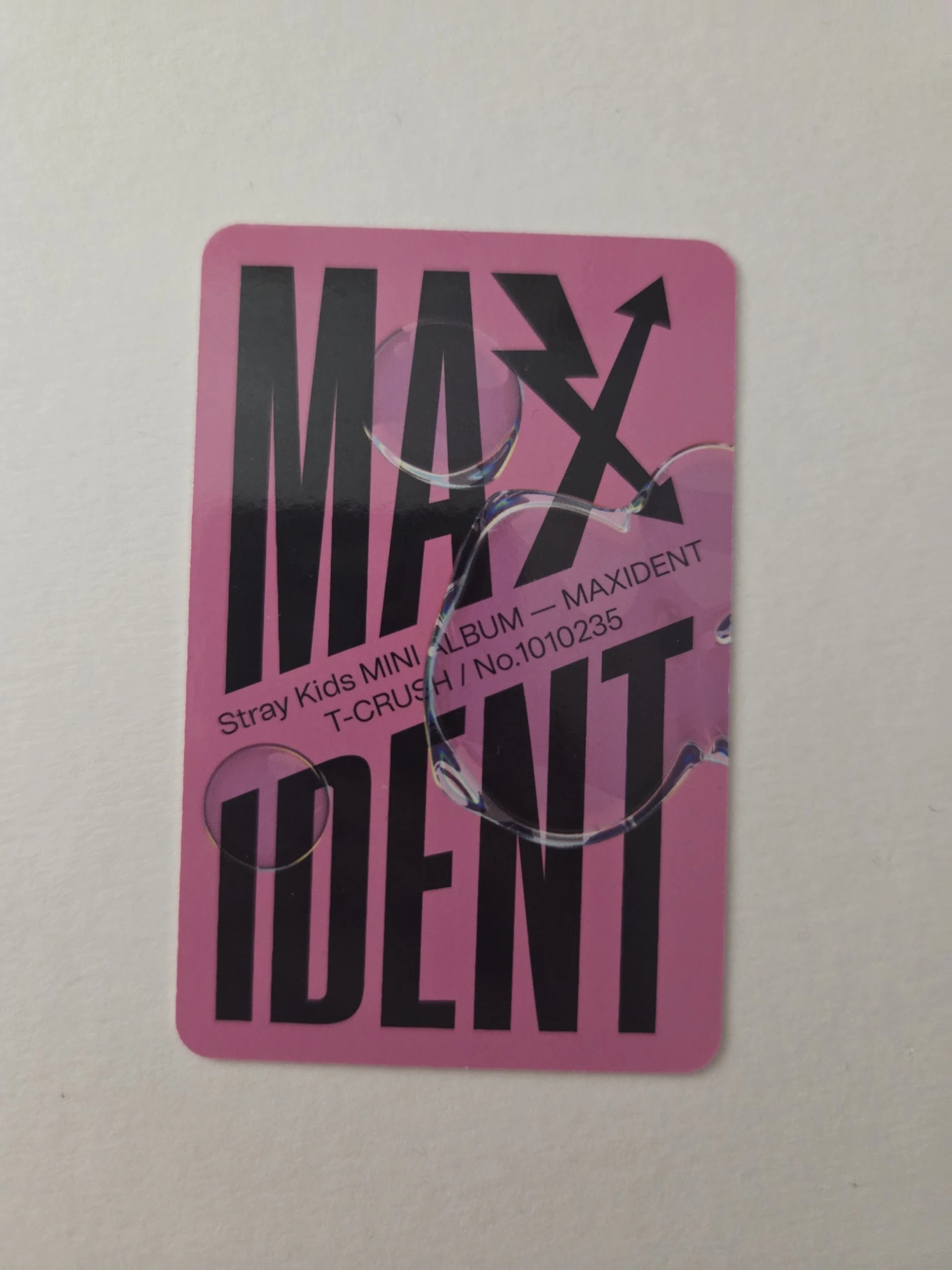 Stray Kids I.N Stray Kids - I.N - Maxident Album album photocard listing photo 2