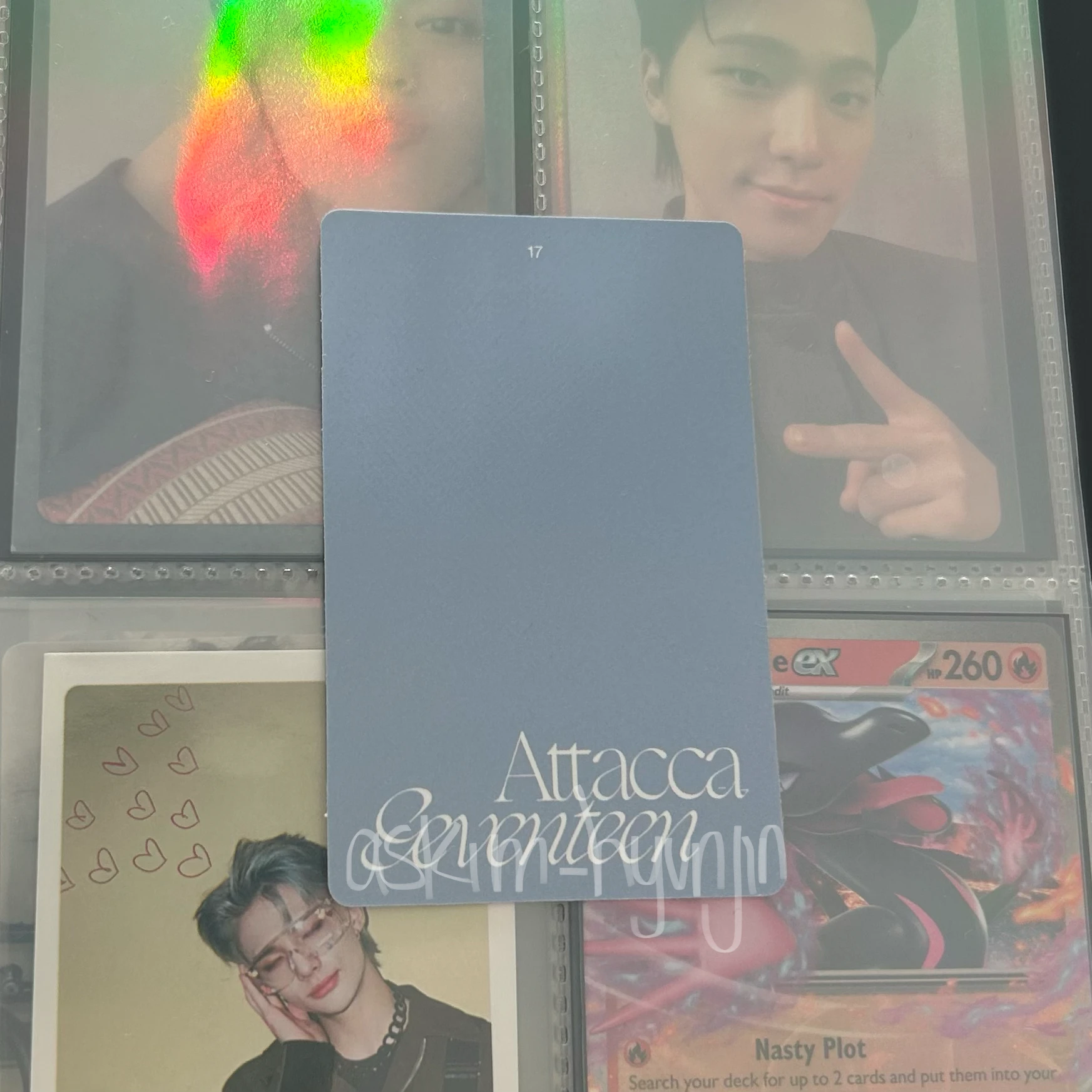 SEVENTEEN Mingyu SEVENTEEN - Mingyu - Attacca Album album photocard op.1 version listing photo 2