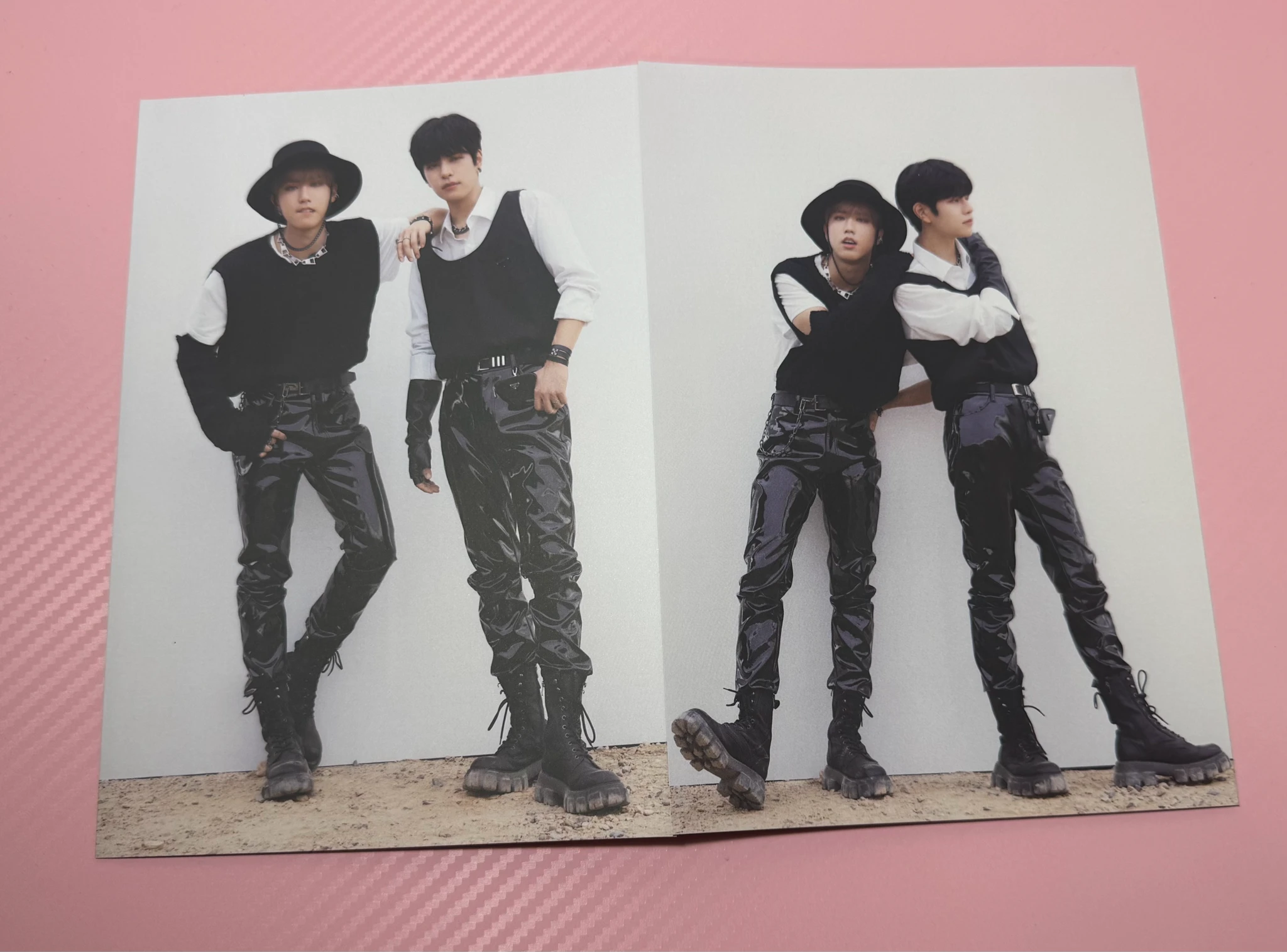 Stray Kids Stray Kids - HAN & Seungmin - NoEasy Album album inclusion standard version folded poster listing photo 2