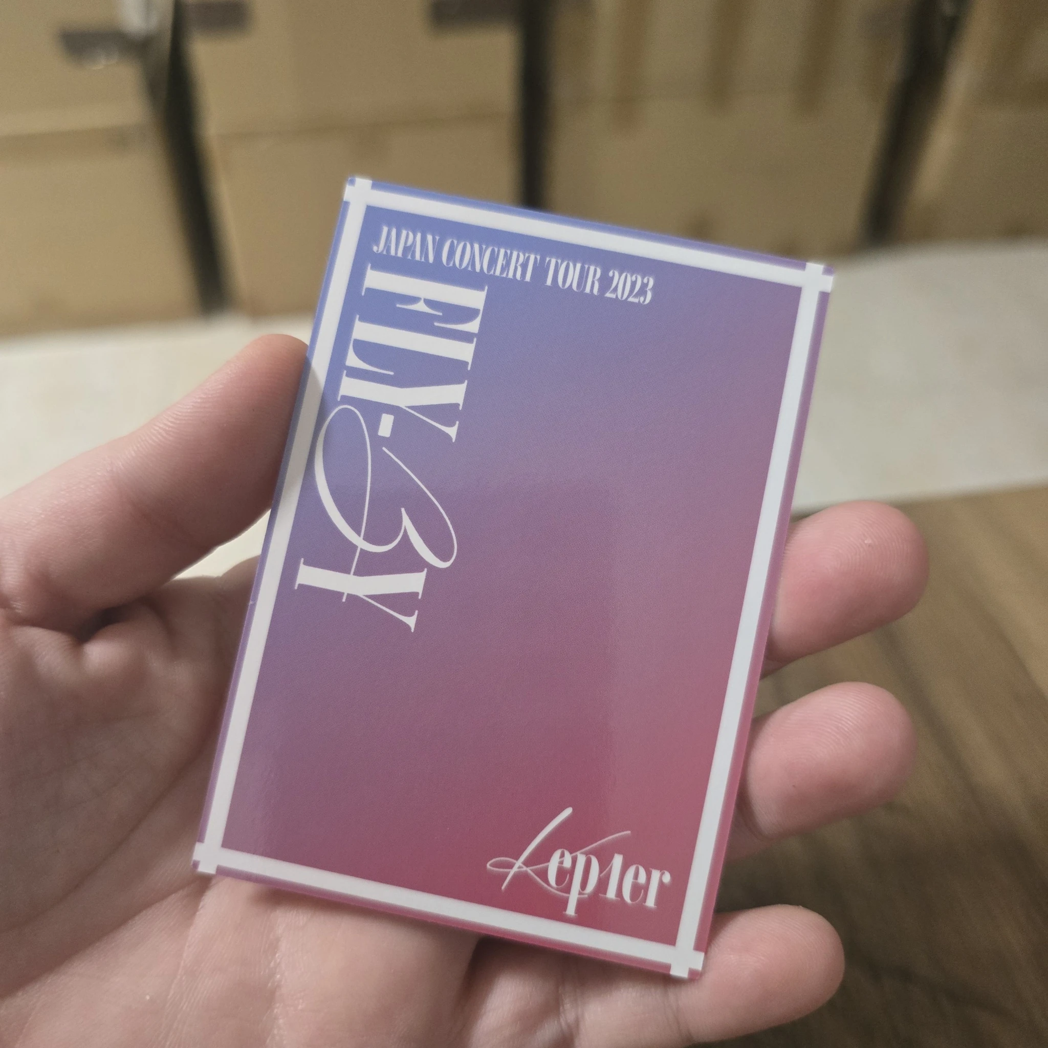 Kep1er Youngeun Kep1er - Youngeun - FLY-BY Japan Concert Tour Event jpfc (japan fanclub) photocard set listing photo 2