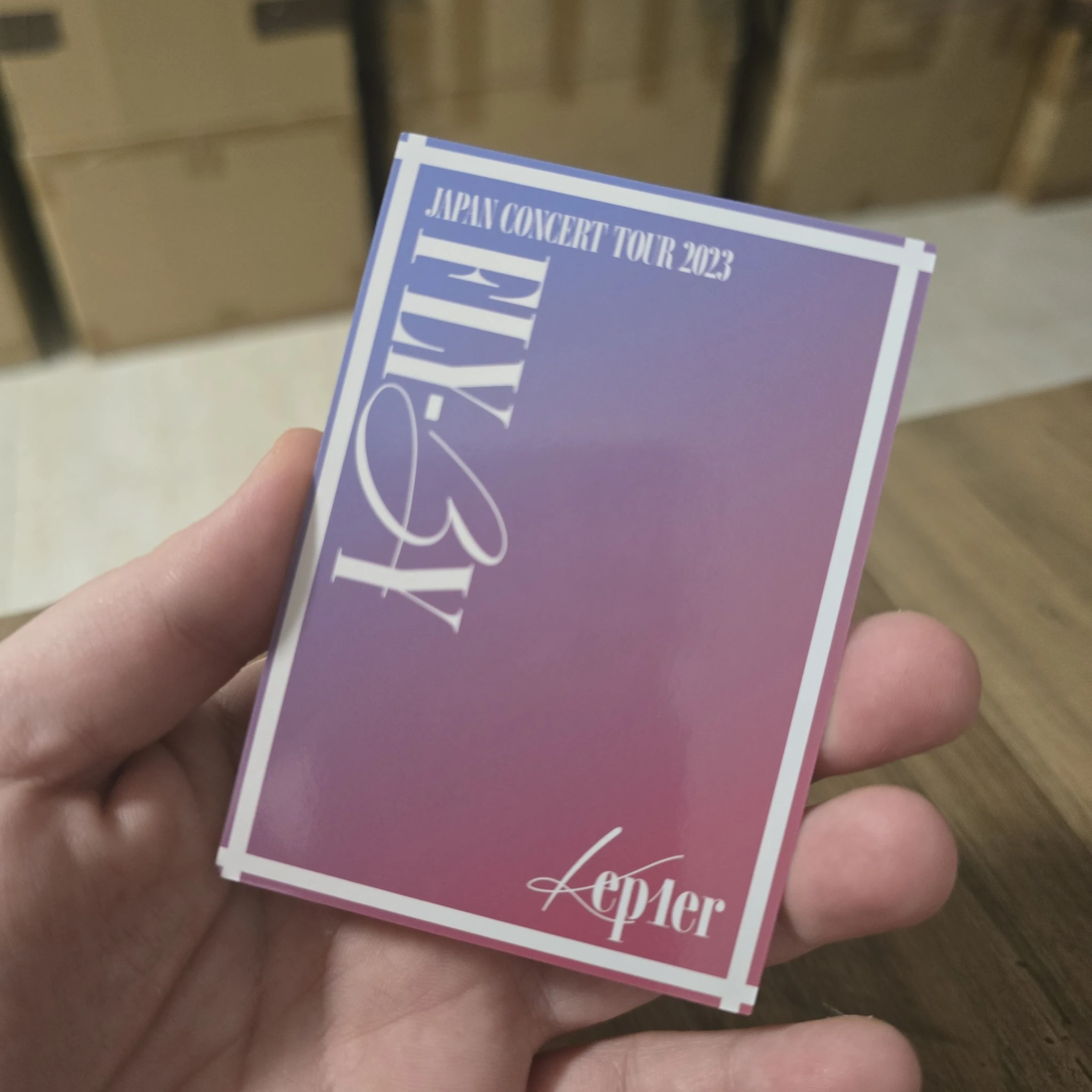 Kep1er Chaehyun Kep1er - Chaehyun - FLY-BY Japan Concert Tour Event jpfc (japan fanclub) photocard set listing photo 2