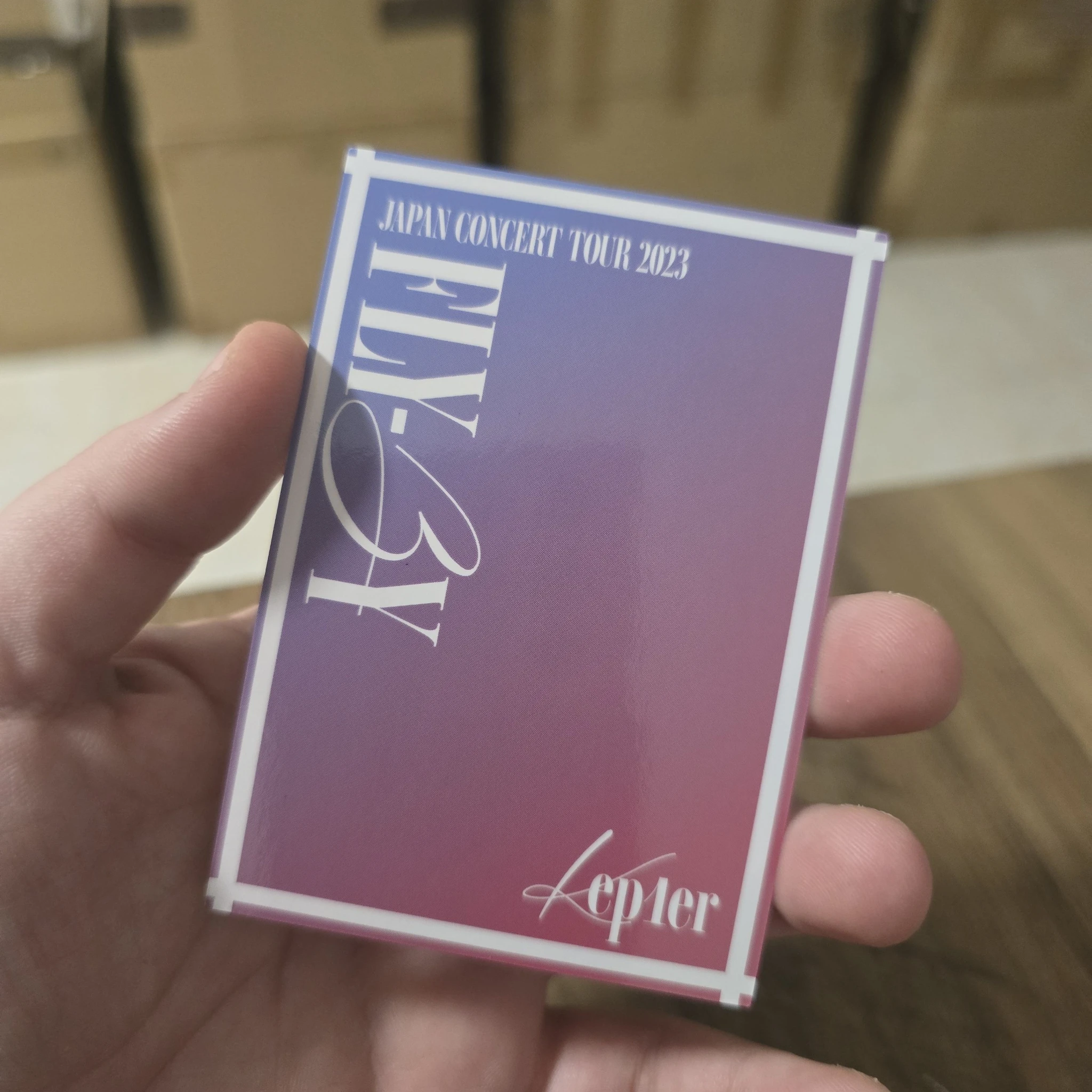 Kep1er Xiaoting Kep1er - Xiaoting - FLY-BY Japan Concert Tour Event jpfc (japan fanclub) photocard set listing photo 2
