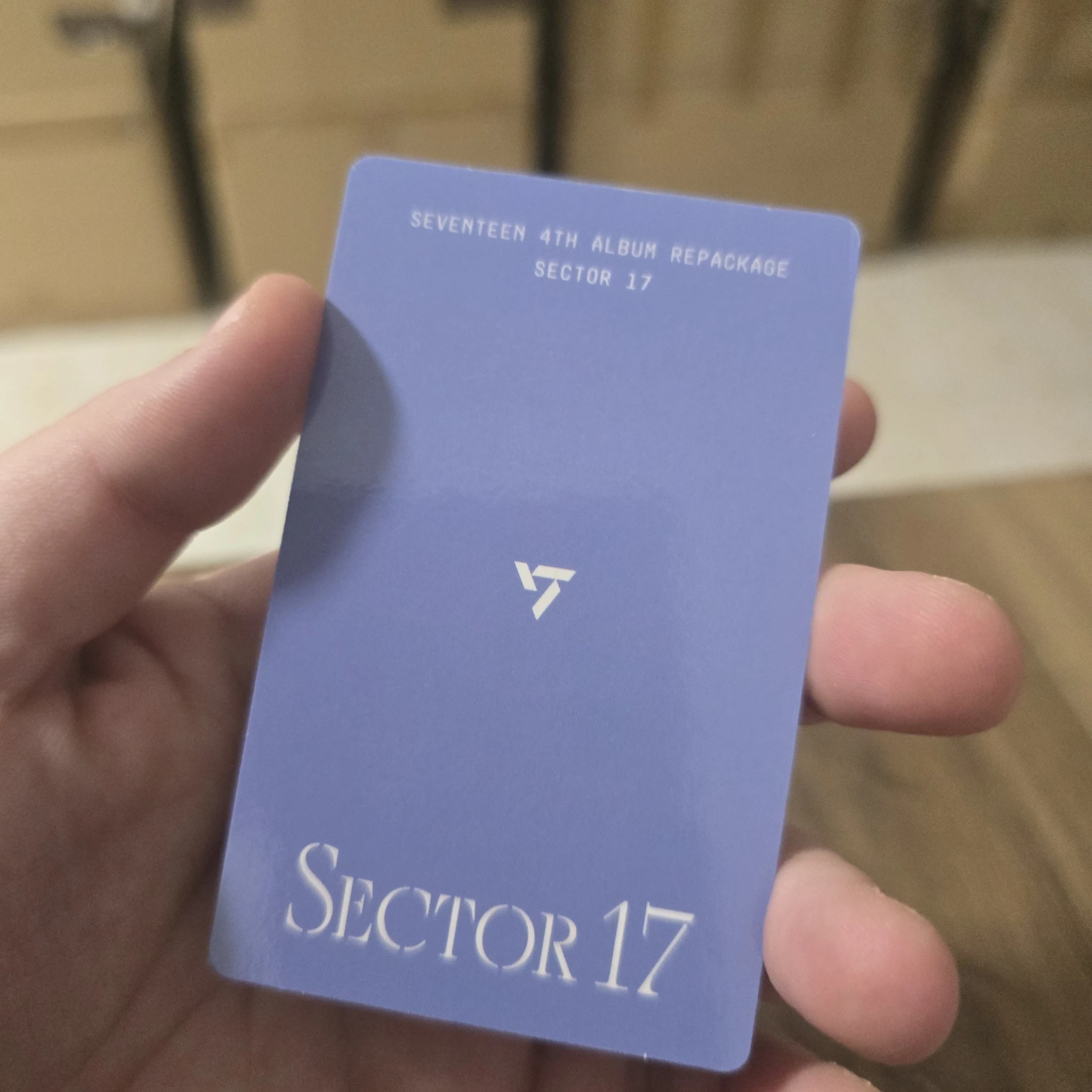 SEVENTEEN Vernon SEVENTEEN - Vernon - SECTOR 17 Album album photocard weverse album version listing photo 2
