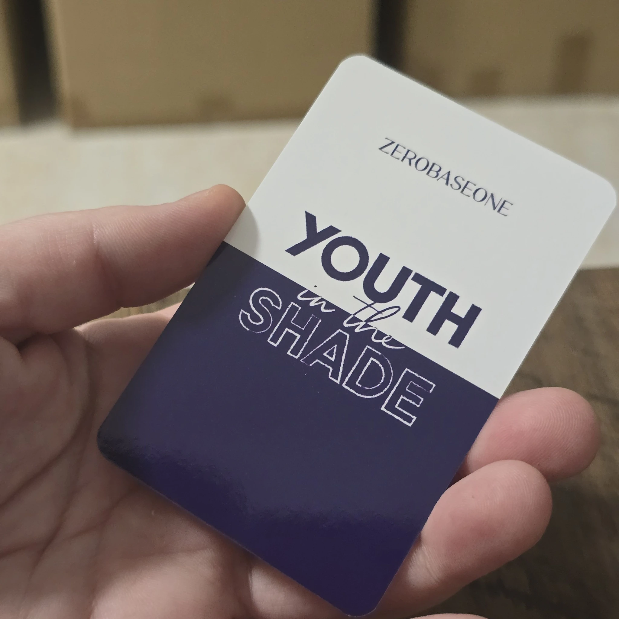 ZEROBASEONE Jiwoong ZEROBASEONE - Jiwoong - Youth in the Shade Album artbook version jump up lucky draw listing photo 2