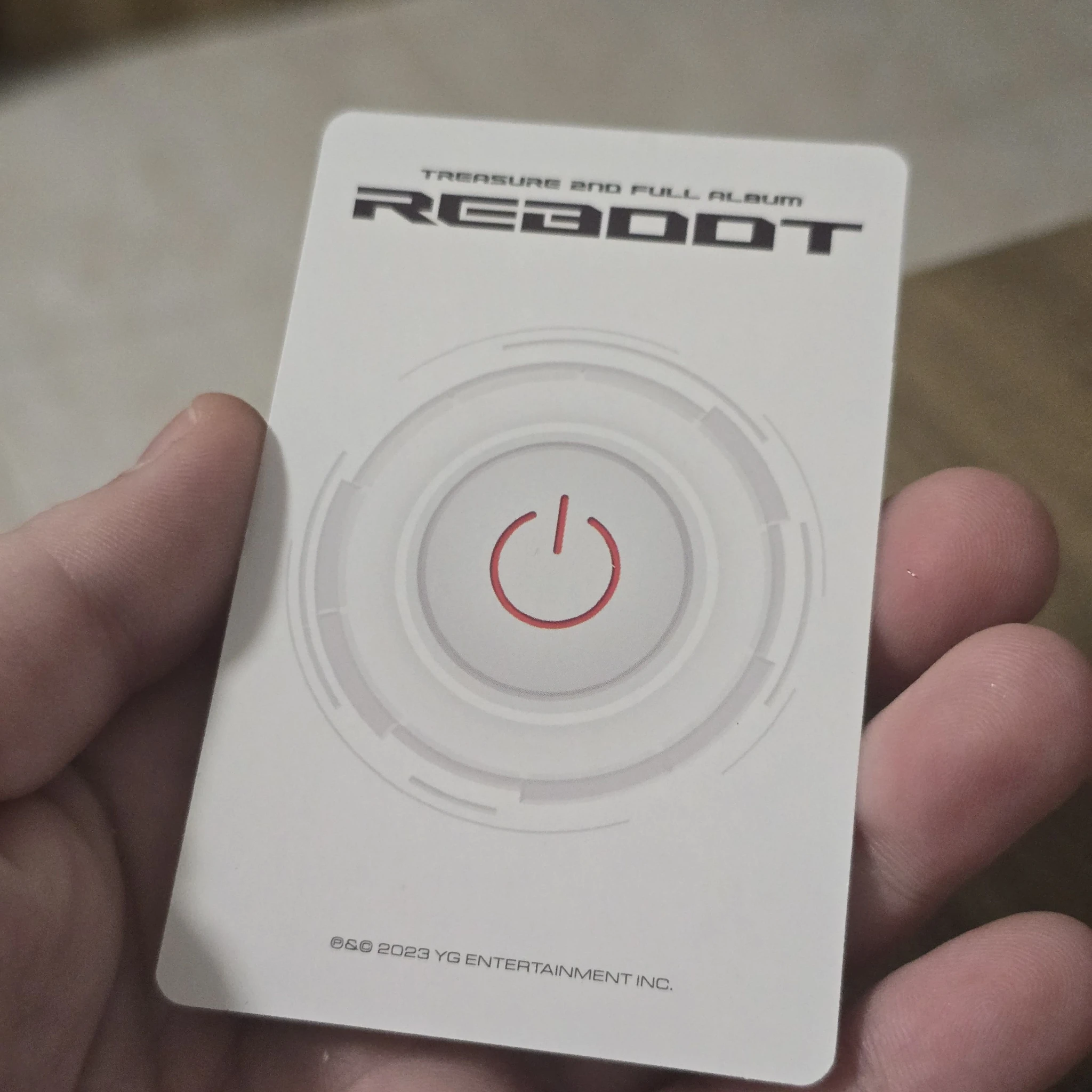 TREASURE Haruto TREASURE - Haruto - REBOOT Album album photocard photobook version version 3 selfie listing photo 2