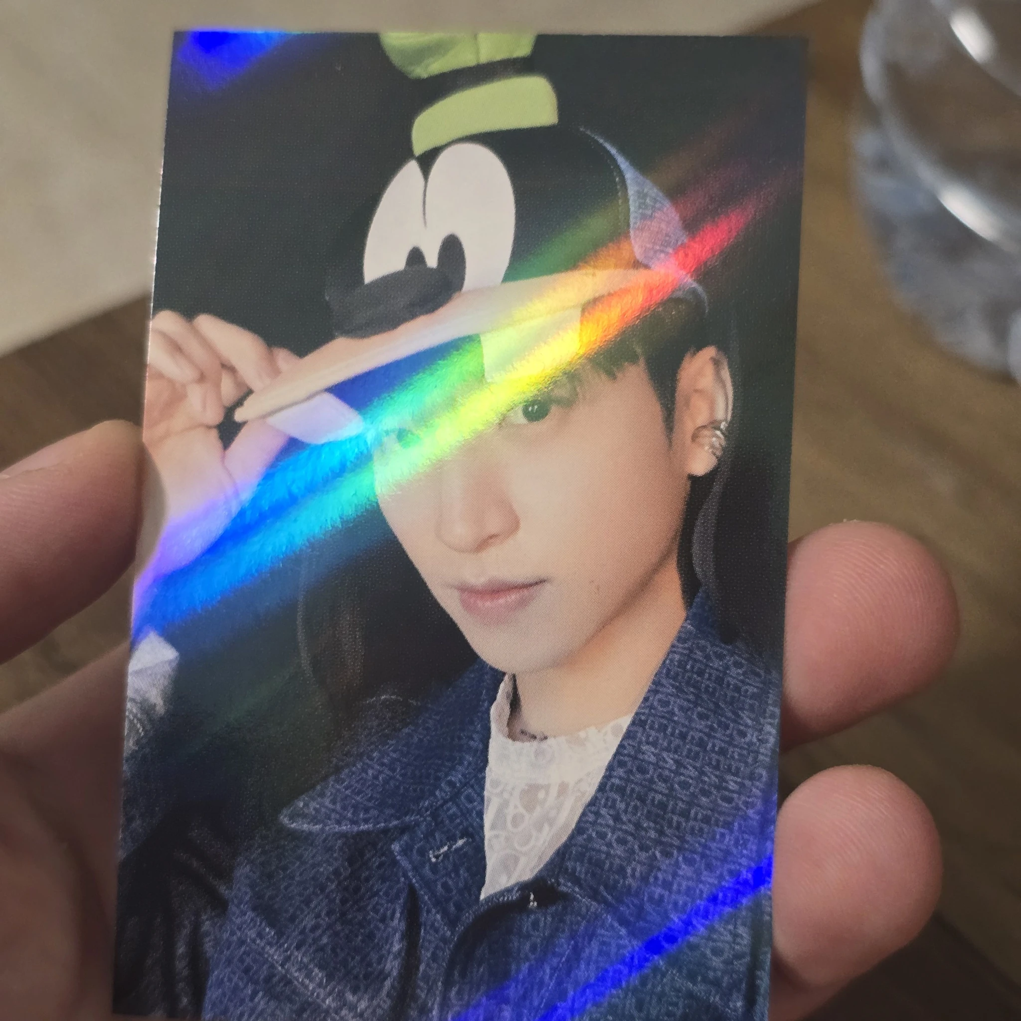 THE BOYZ Sangyeon THE BOYZ - Sangyeon - Thrill-ing Album makestar round 1 video call/fancall holographic (hologram) listing photo 2