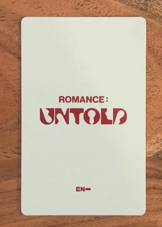 ENHYPEN Ni-ki ENHYPEN - Ni-ki - ROMANCE: UNTOLD Album A version arcanum version korean album album photocard listing photo 2