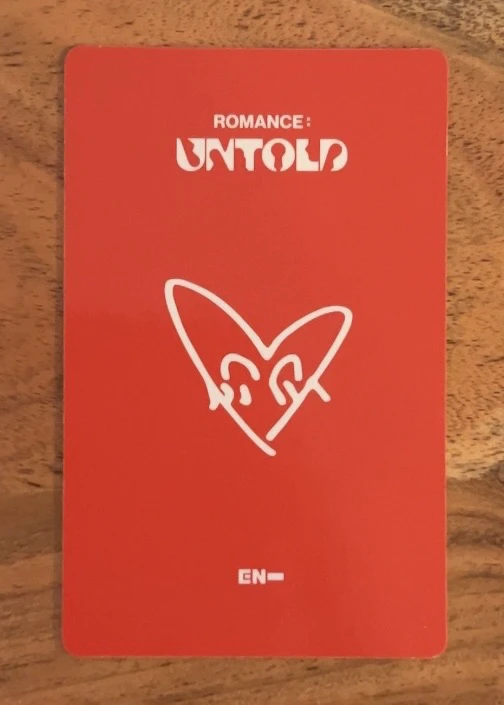 ENHYPEN Ni-ki ENHYPEN - Ni-ki - ROMANCE: UNTOLD Album engene ver. b ver. listing photo 2