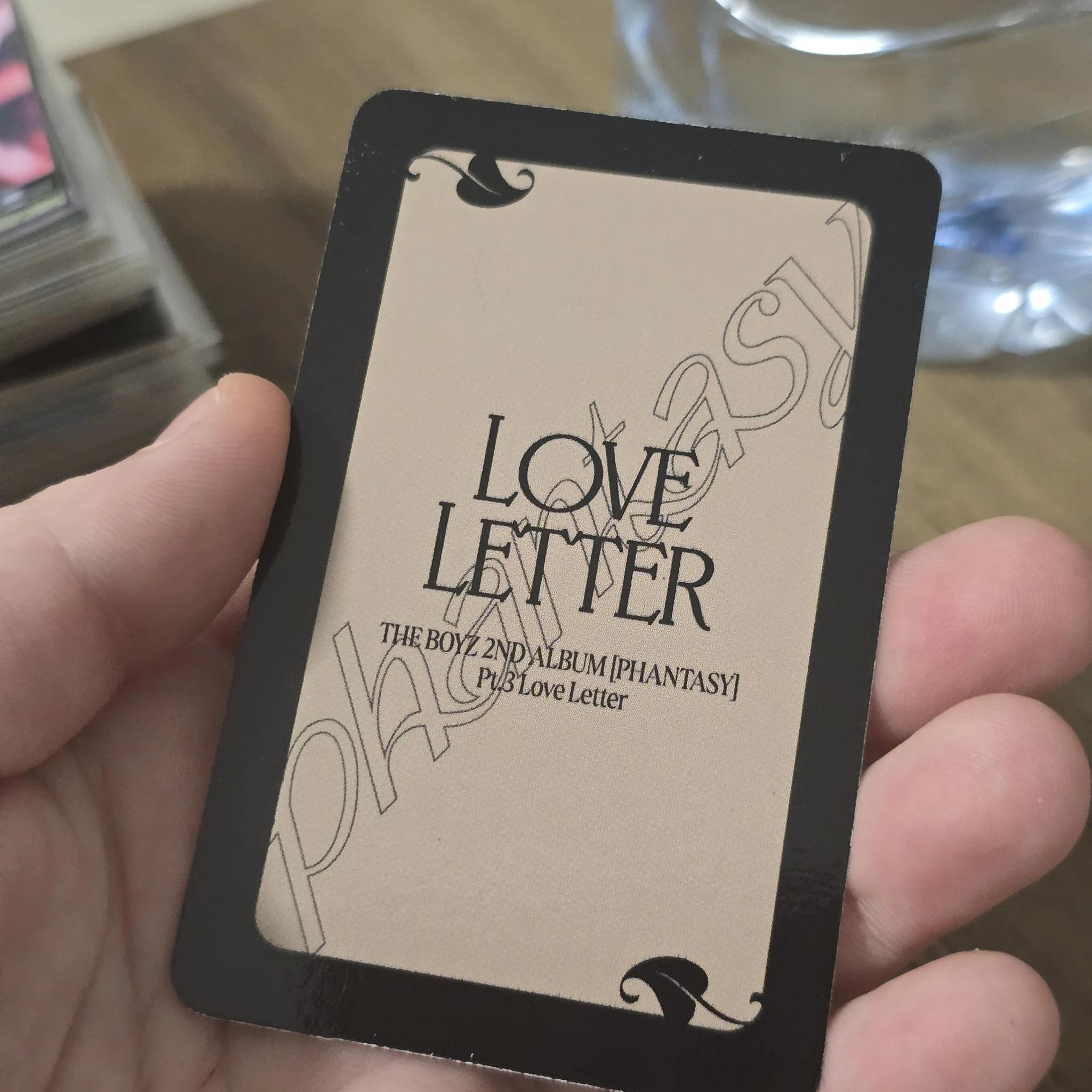 THE BOYZ New THE BOYZ - New - Phantasy Pt. 3: Love Letter Album platform version album photocard write version listing photo 2