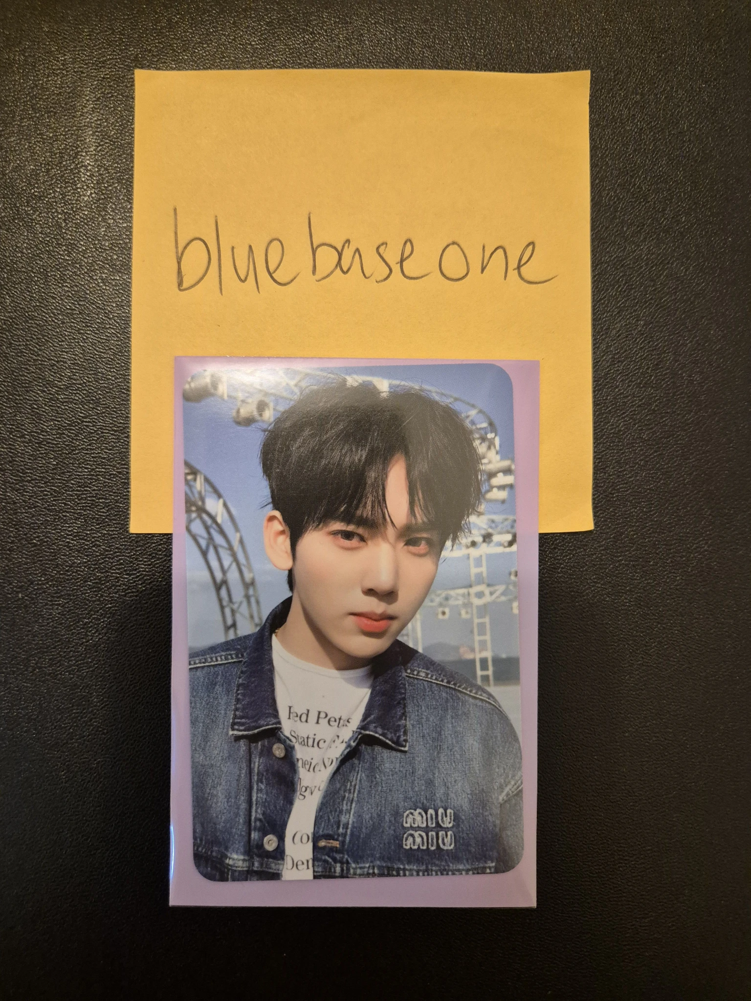 ZEROBASEONE Yujin ZEROBASEONE - Yujin - You had me at HELLO Album double-sided withmuu pob (pre-order benefit) listing photo 2