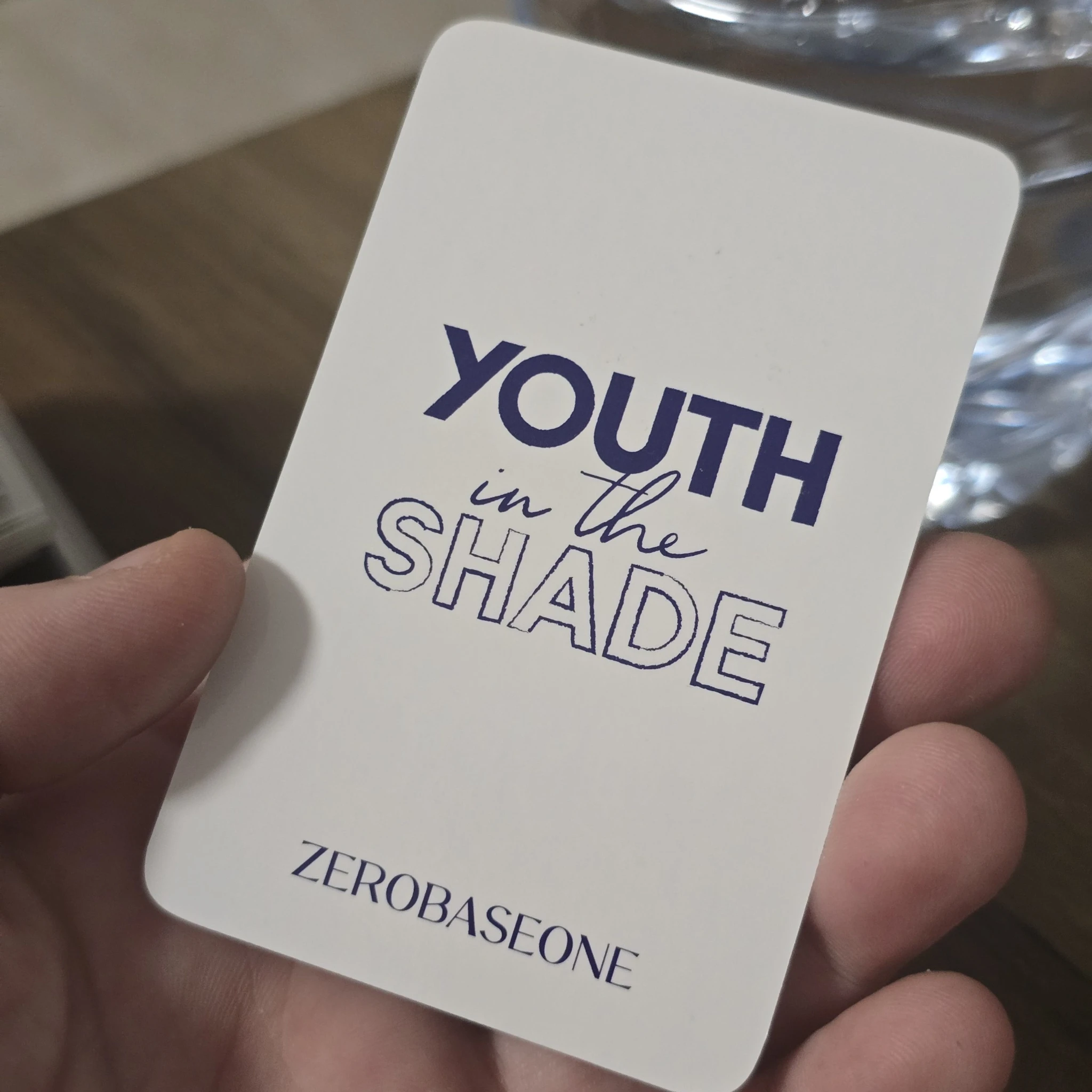 ZEROBASEONE Jiwoong ZEROBASEONE - Jiwoong - Youth in the Shade Album ktown4u lucky draw digipack version listing photo 2