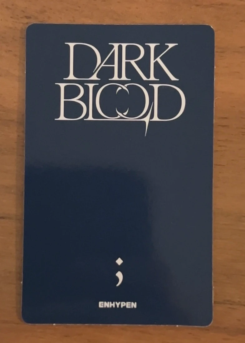 ENHYPEN Jungwon ENHYPEN - Jungwon - DARK BLOOD Album target exclusive purchase benefit listing photo 2