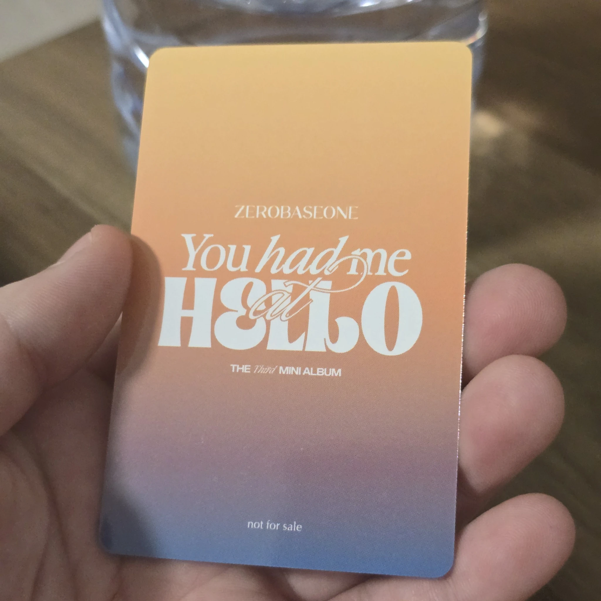 ZEROBASEONE Ricky ZEROBASEONE - Ricky - You had me at HELLO Album tower records lucky draw listing photo 2