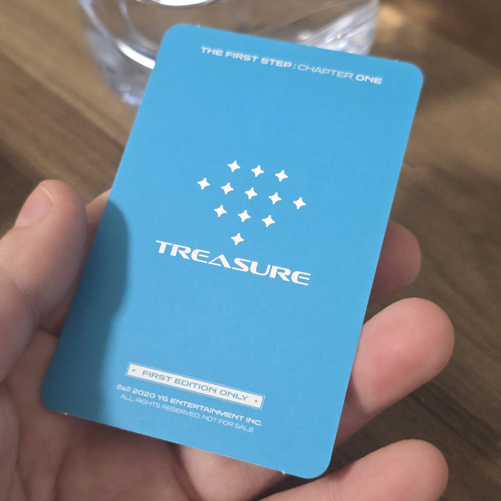 TREASURE Yoshi TREASURE - Yoshi - THE FIRST STEP: CHAPTER ONE Album album photocard first press only AR photocard listing photo 2