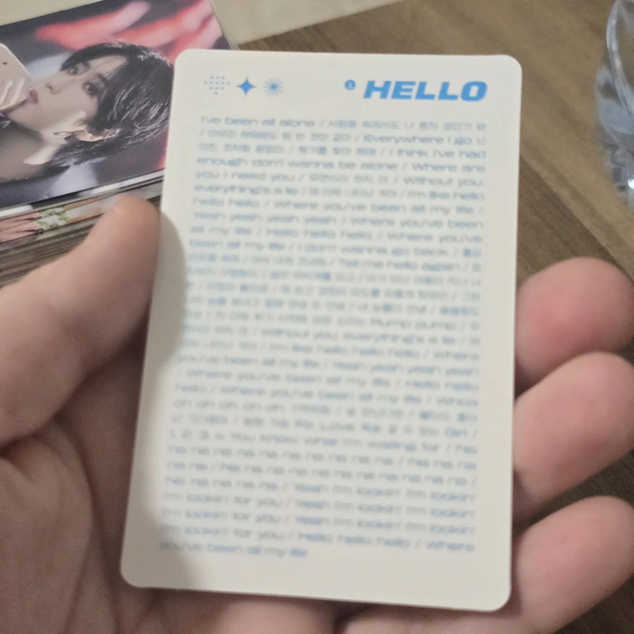TREASURE Jihoon TREASURE - Jihoon - THE SECOND STEP : CHAPTER TWO Album C version album photocard yg tag version photocard set concept photocard lyric card listing photo 2
