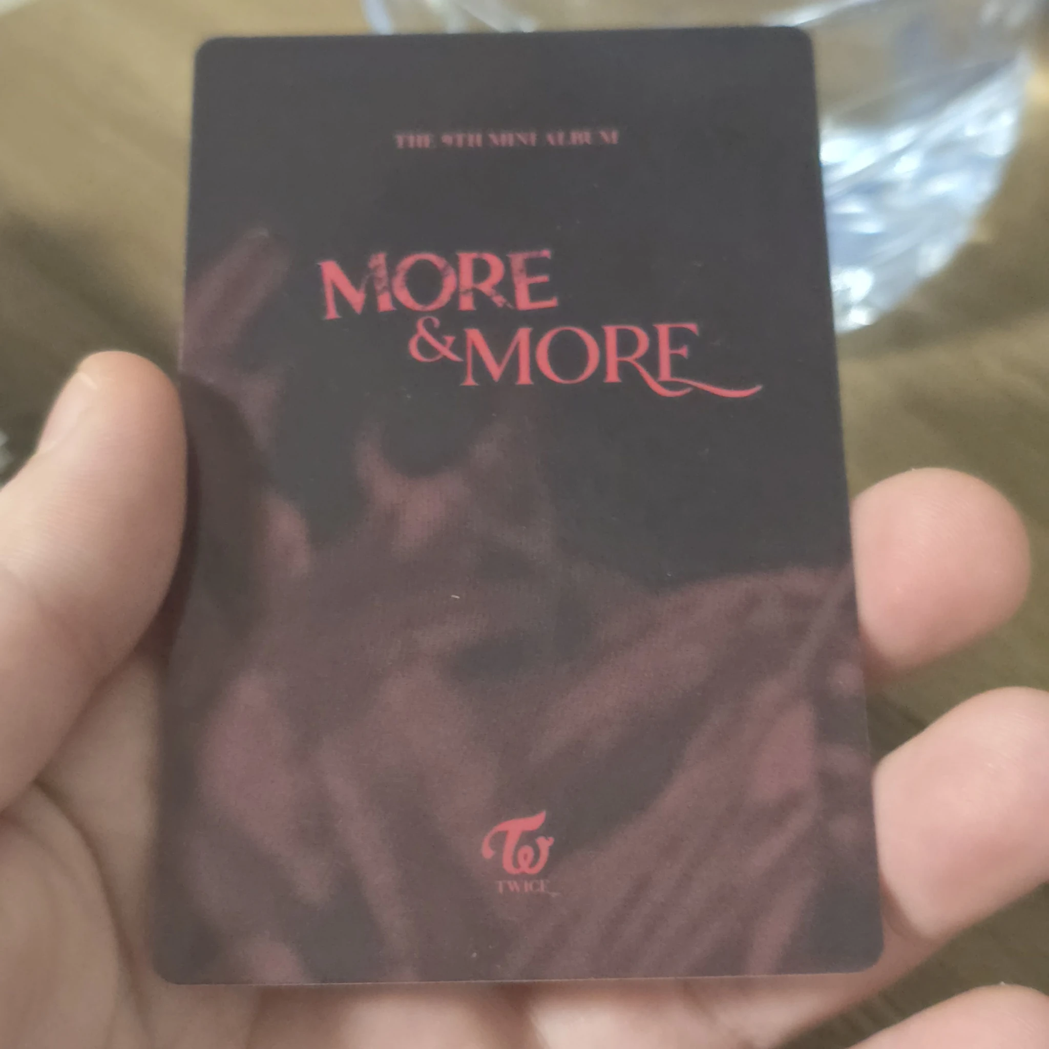 TWICE Dahyun TWICE - Dahyun - MORE & MORE Album pob (pre-order benefit) photocard set A version listing photo 2