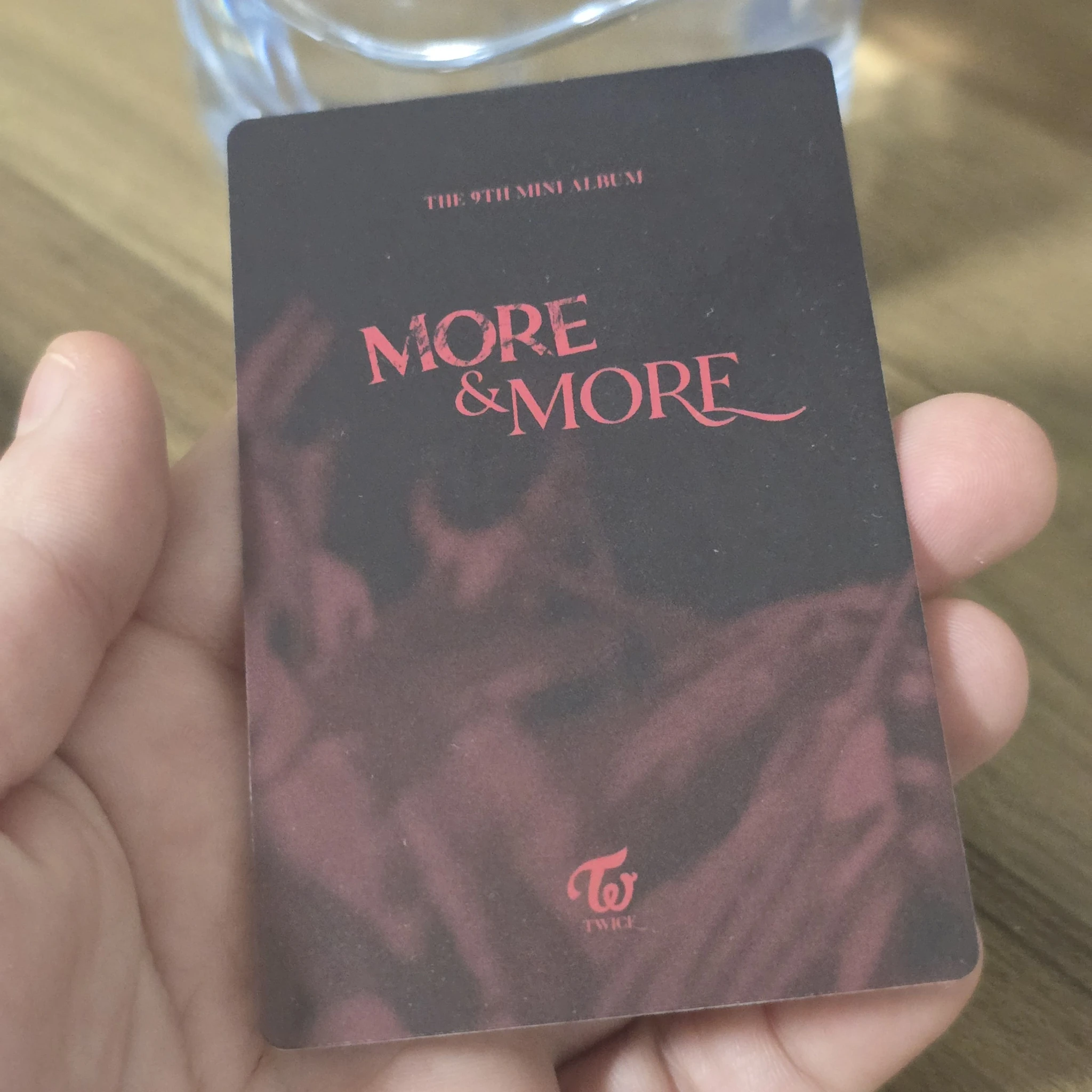 TWICE Jeongyeon TWICE - Jeongyeon - MORE & MORE Album pob (pre-order benefit) photocard set A version listing photo 2