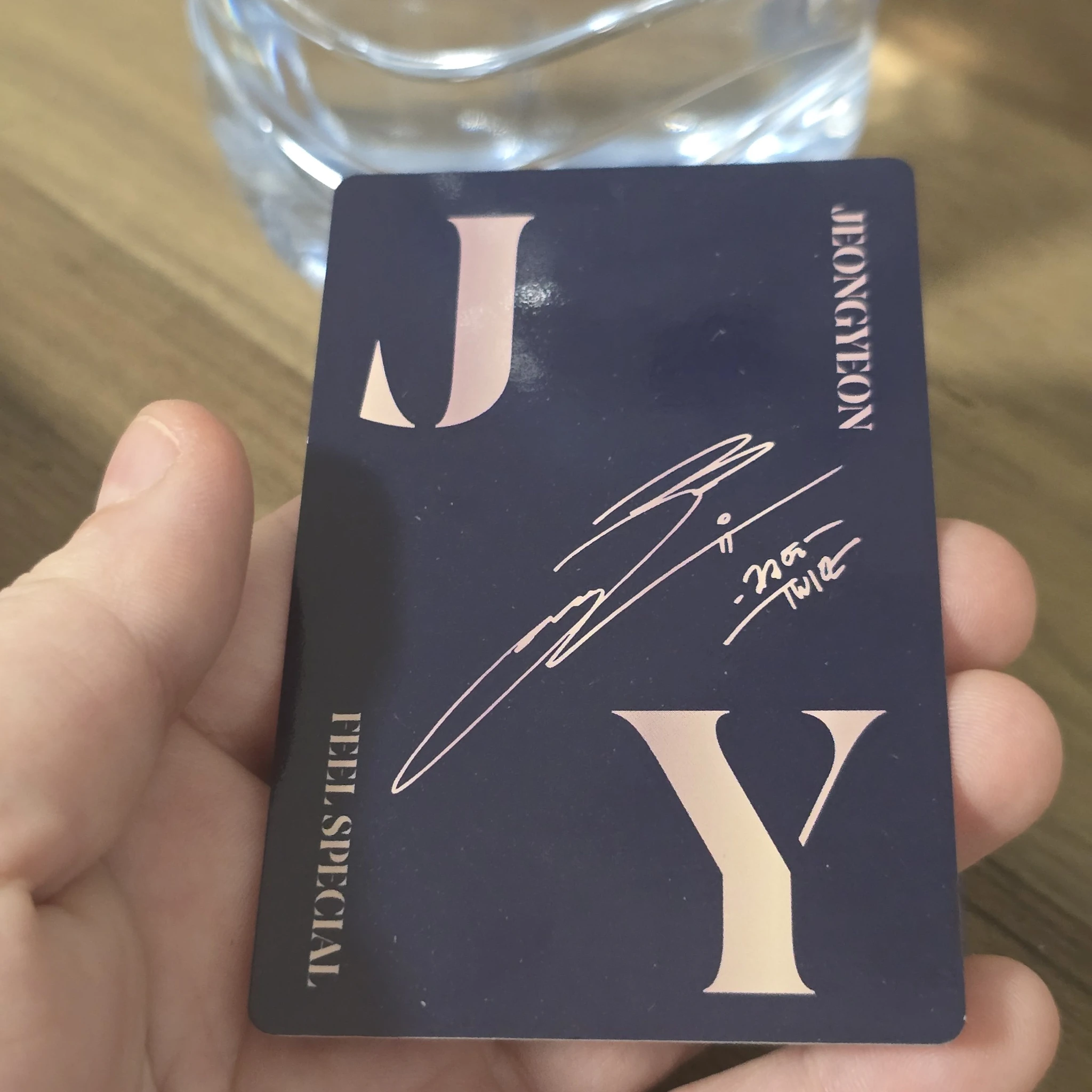 TWICE Jeongyeon TWICE - Jeongyeon - Feel Special Album pob (pre-order benefit) photocard set B version listing photo 2