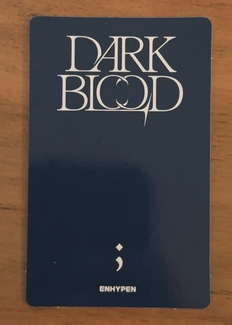 ENHYPEN Jake ENHYPEN - Jake - DARK BLOOD Album target exclusive purchase benefit listing photo 2