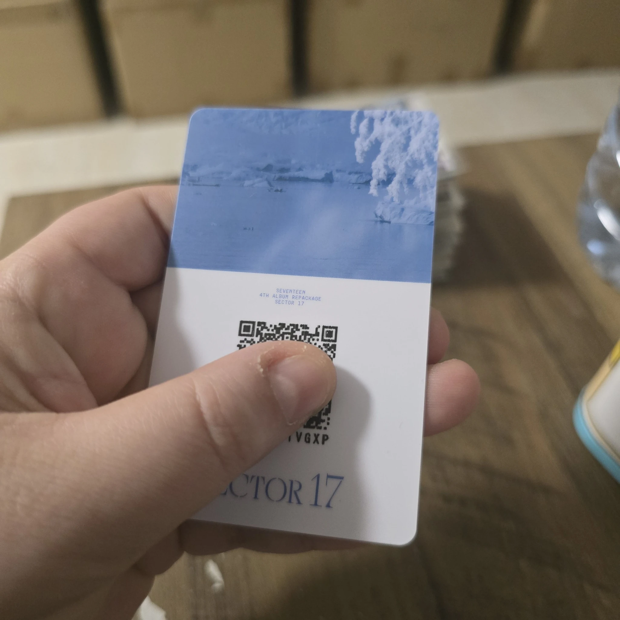 SEVENTEEN Vernon SEVENTEEN - Vernon - SECTOR 17 Album album photocard weverse album version listing photo 2