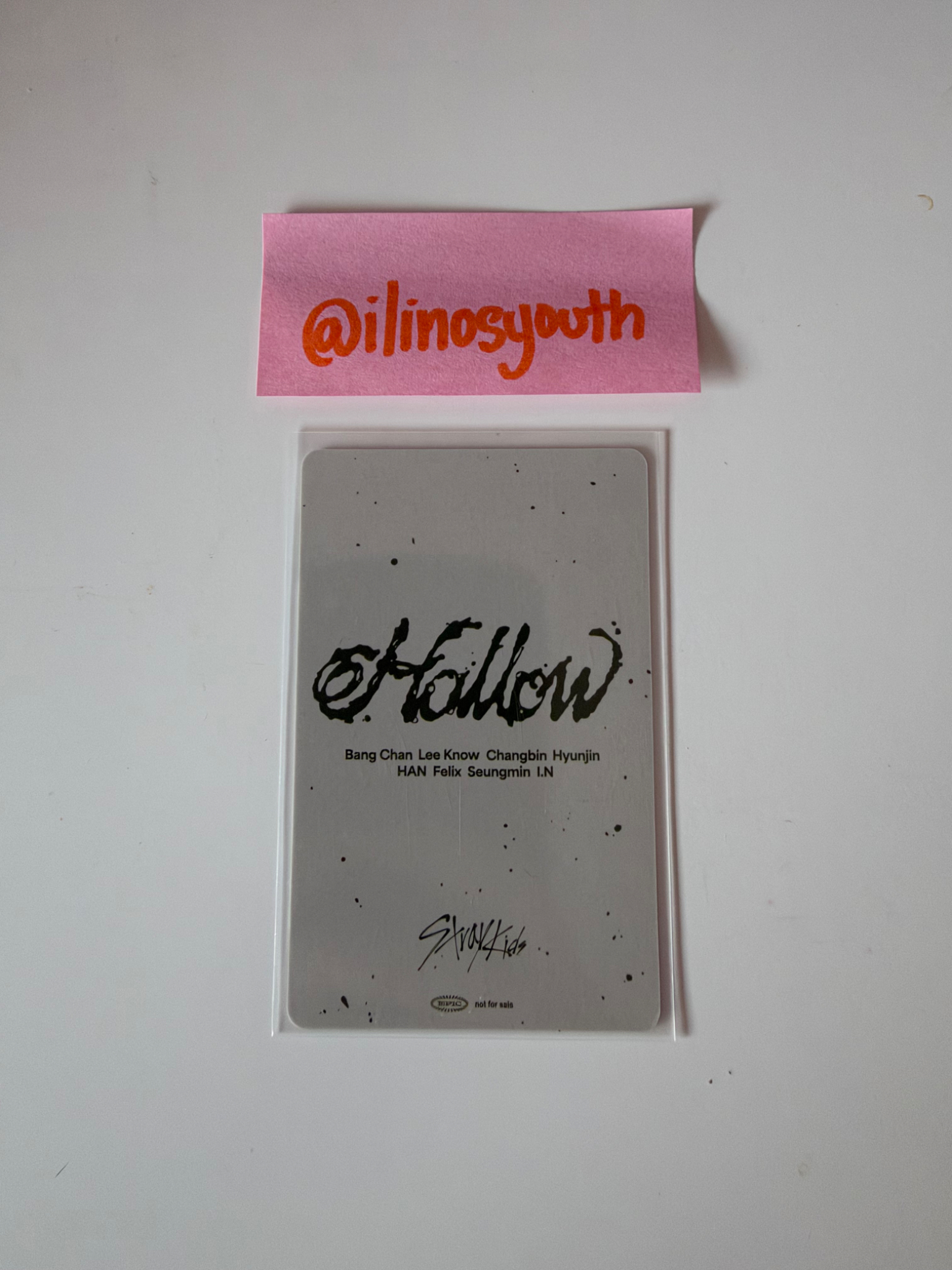 Stray Kids Lee Know Stray Kids - Lee Know - DominATE World Tour Event venue-limited purchase benefit shizuoka day 2 hollow listing photo 2