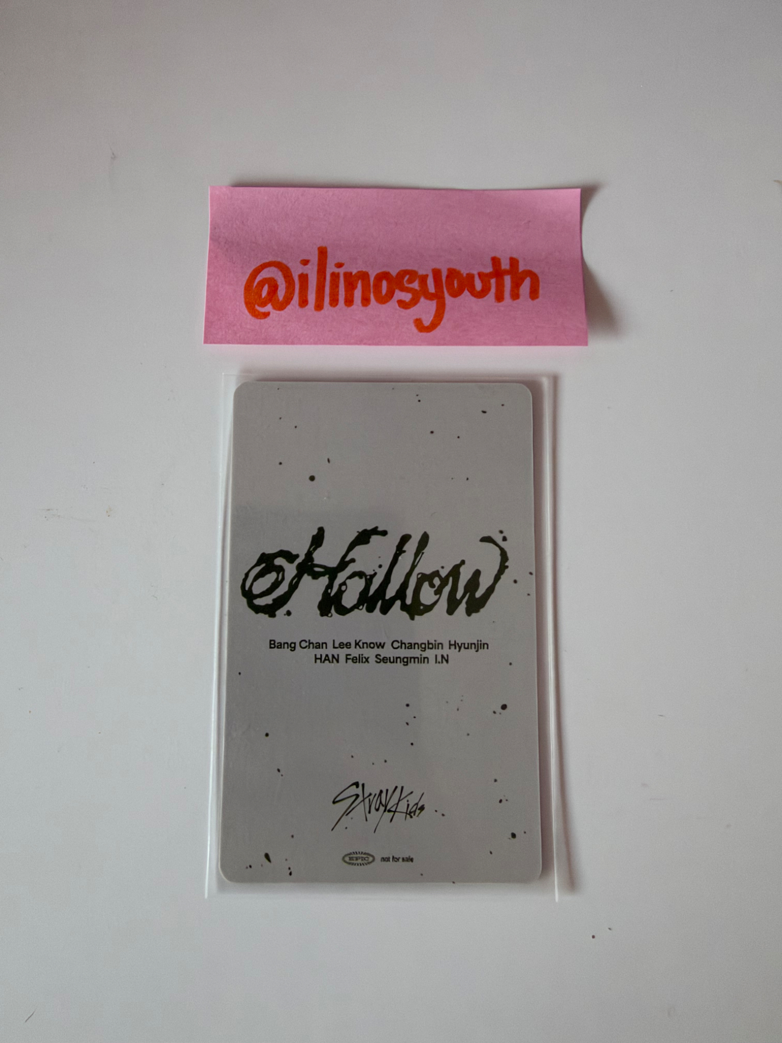 Stray Kids Seungmin Stray Kids - Seungmin - DominATE World Tour Event venue-limited purchase benefit shizuoka day 2 hollow listing photo 2