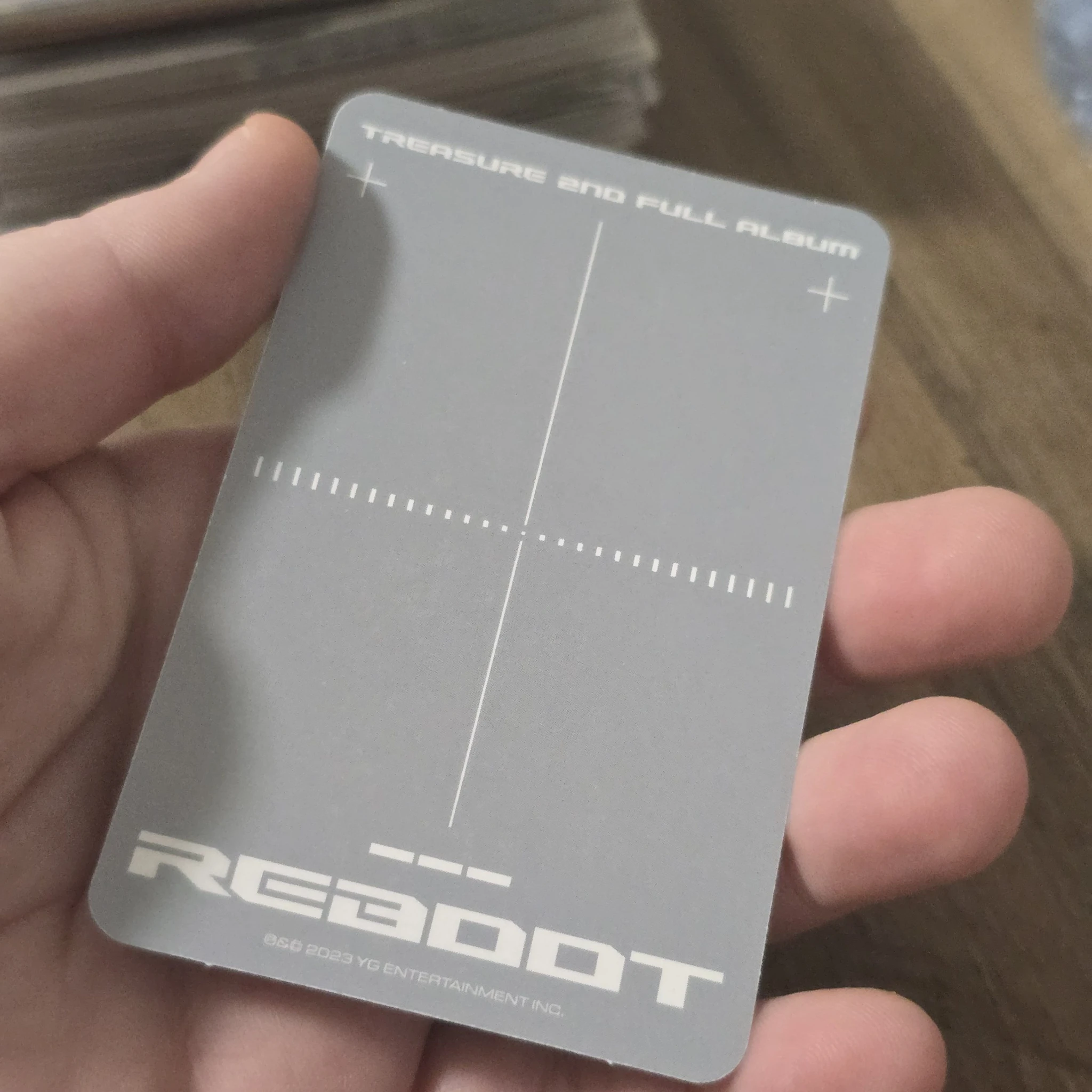 TREASURE Haruto TREASURE - Haruto - REBOOT Album album photocard yg tag version japanese version version 2 concept photocard listing photo 2