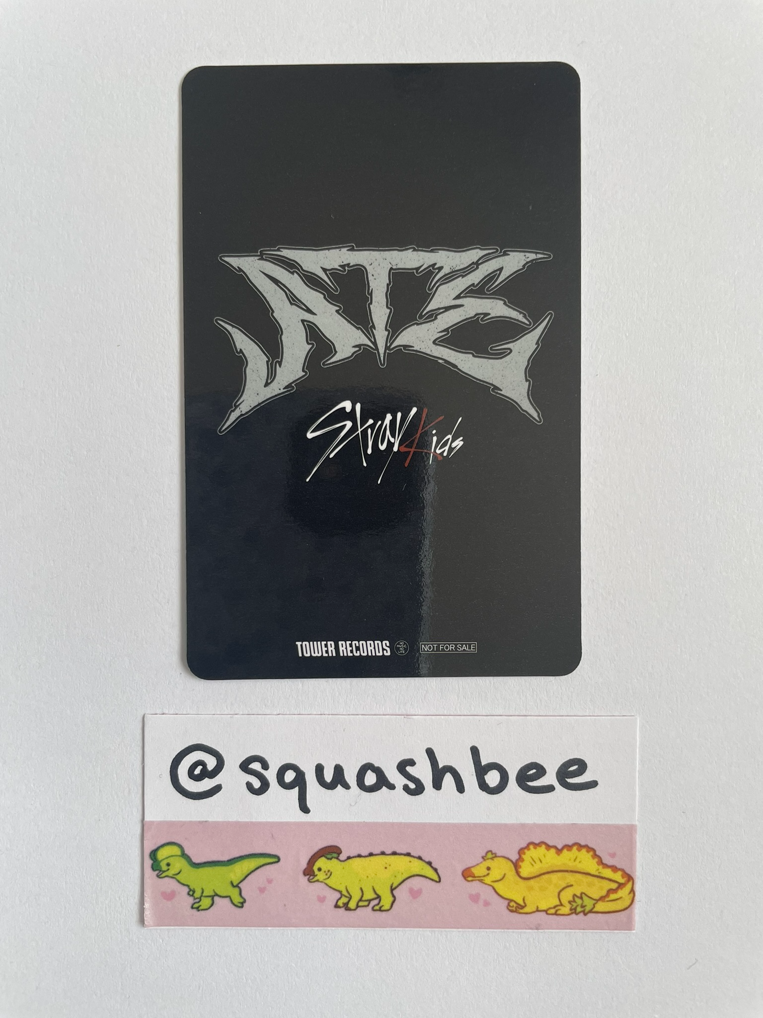 Stray Kids Seungmin Stray Kids - Seungmin - ATE Album tower records pre-order benefit (pob) listing photo 2