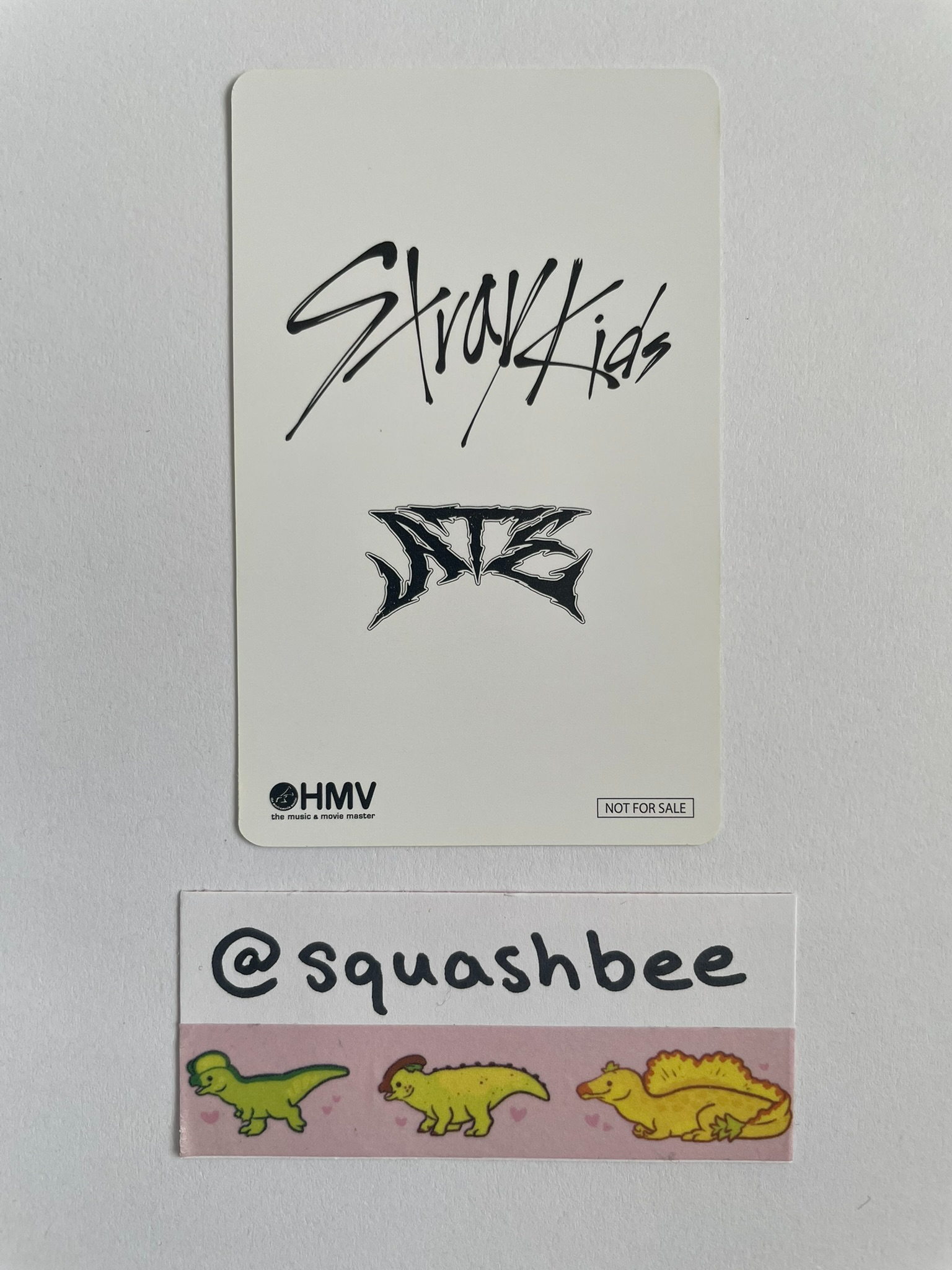Stray Kids I.N Stray Kids - I.N - ATE Album hmv lucky draw (LD) A version listing photo 2