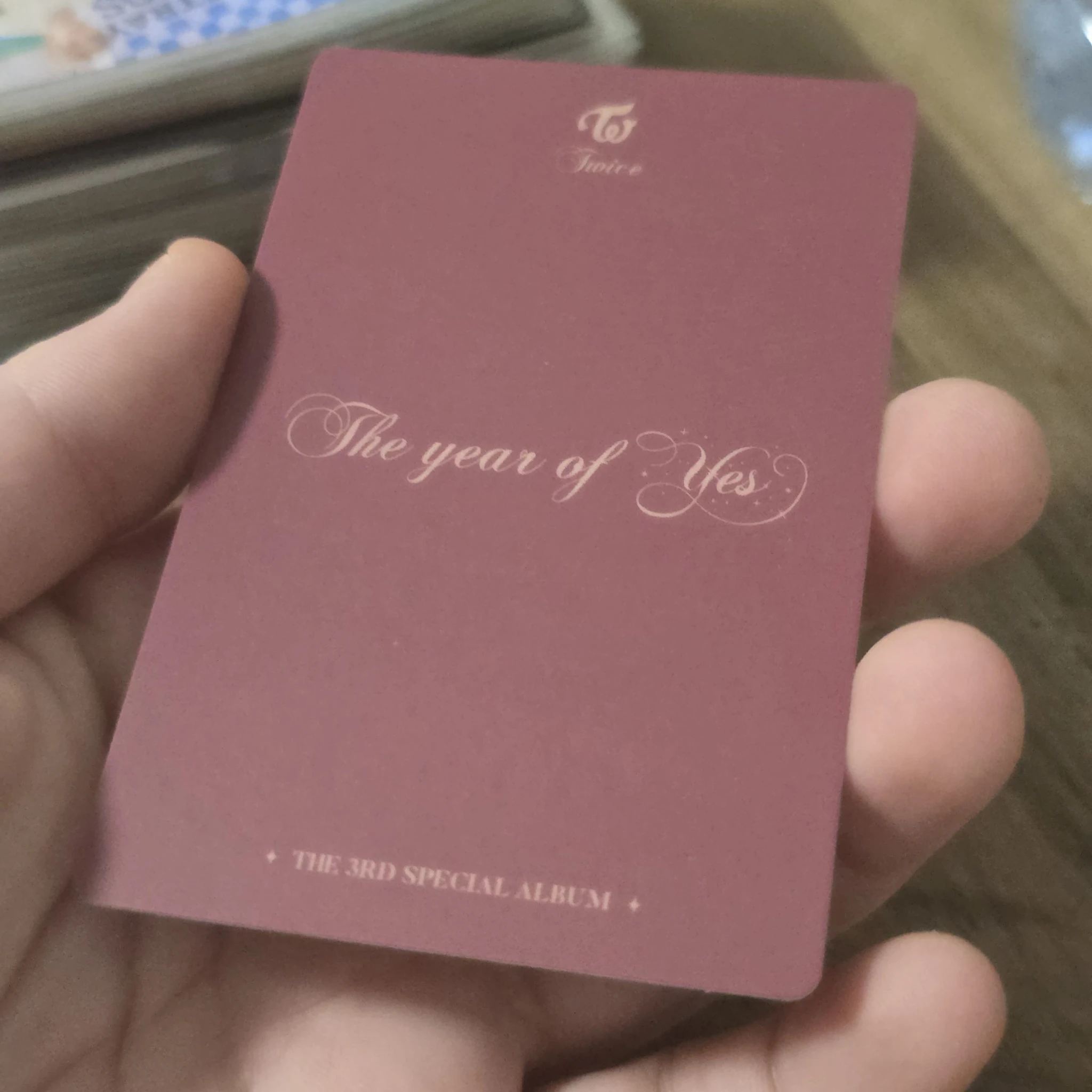 TWICE Dahyun TWICE - The Year of "Yes" Album pob (pre-order benefit) photocard set B version listing photo 2