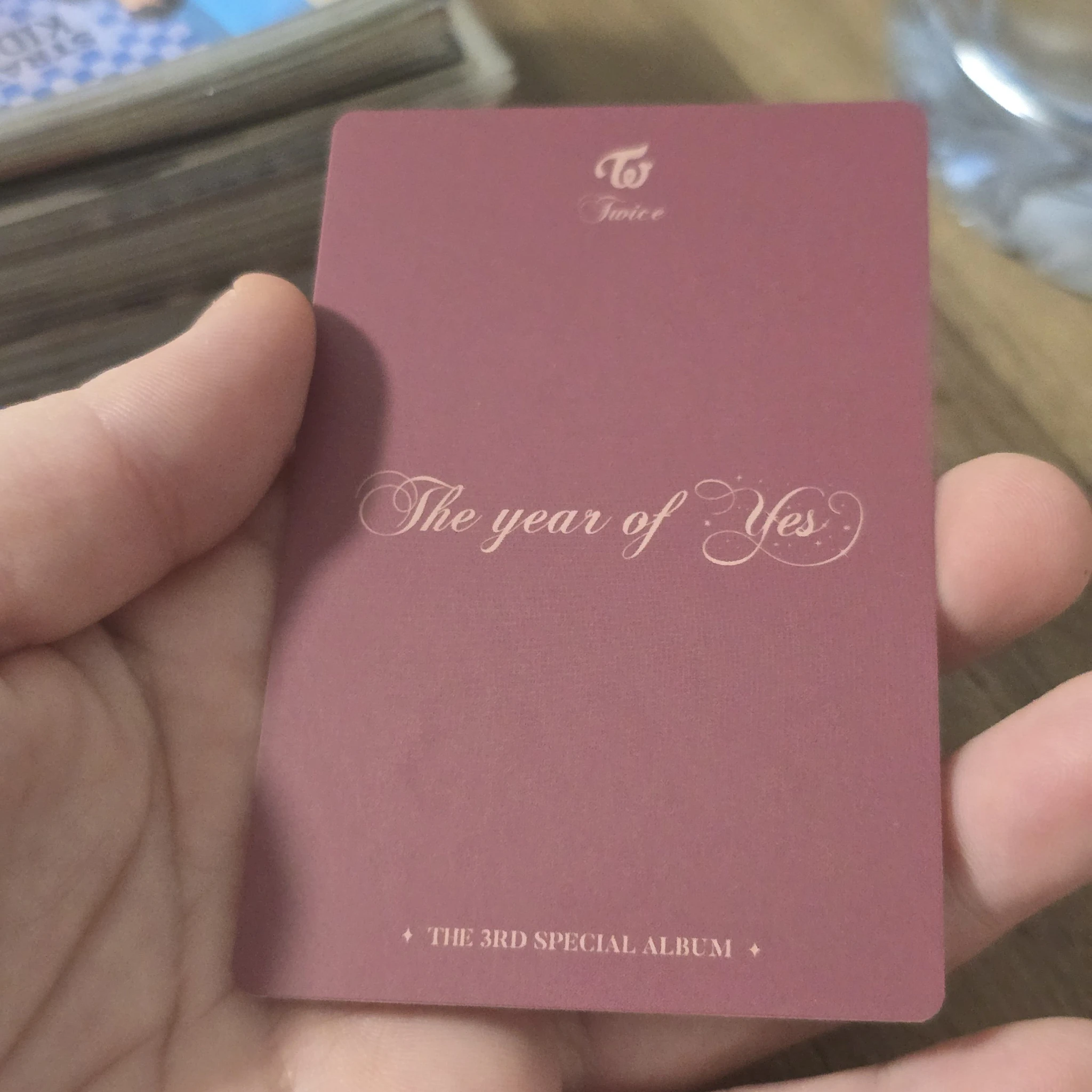 TWICE Nayeon TWICE - The Year of "Yes" Album pob (pre-order benefit) photocard set B version listing photo 2