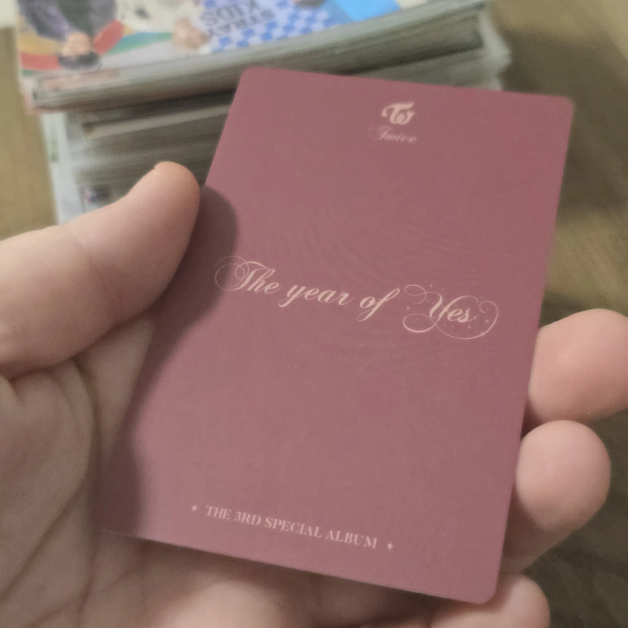 TWICE Jihyo TWICE - The Year of "Yes" Album pob (pre-order benefit) photocard set B version listing photo 2