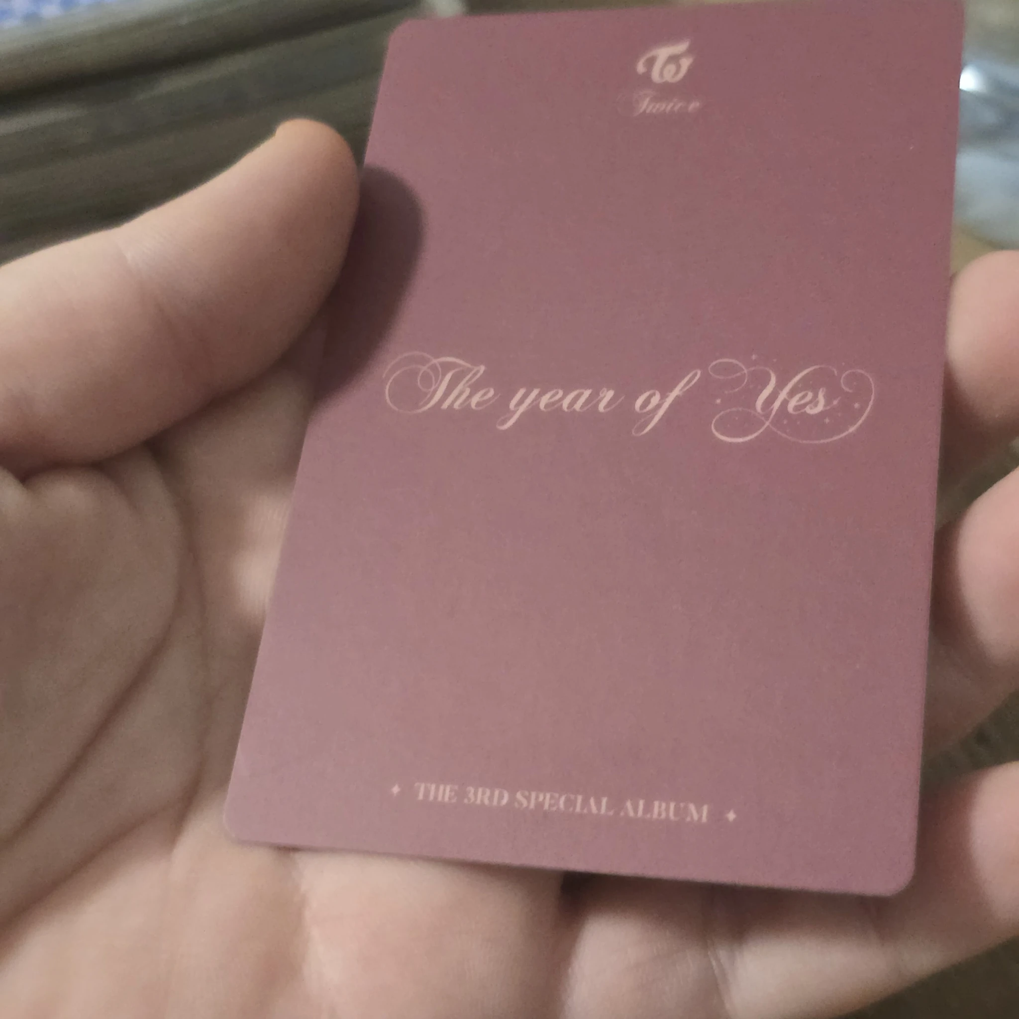TWICE Momo TWICE - The Year of "Yes" Album pob (pre-order benefit) photocard set B version listing photo 2