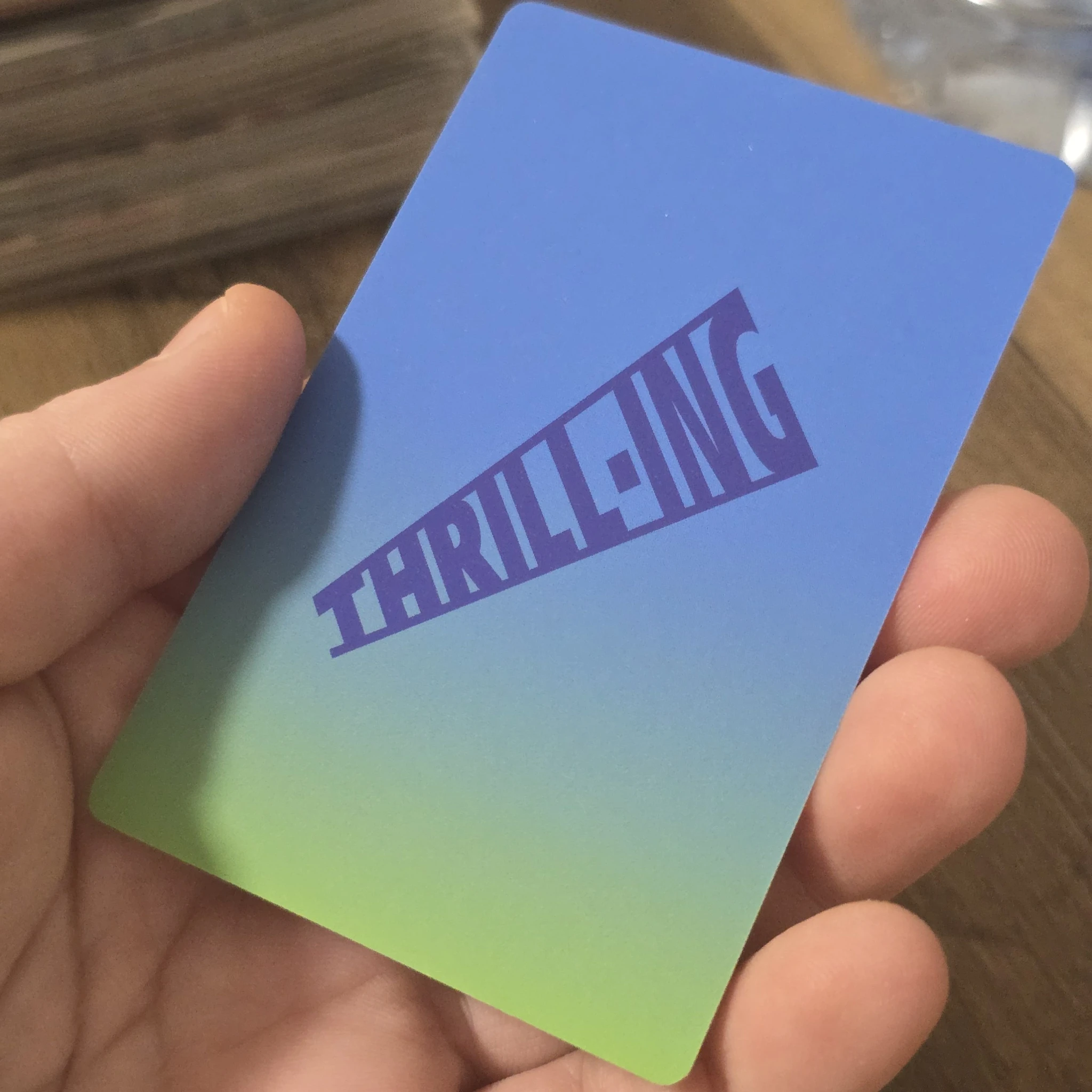 THE BOYZ Haknyeon THE BOYZ - Haknyeon - Thrill-ing Album PVC pouch pc listing photo 2